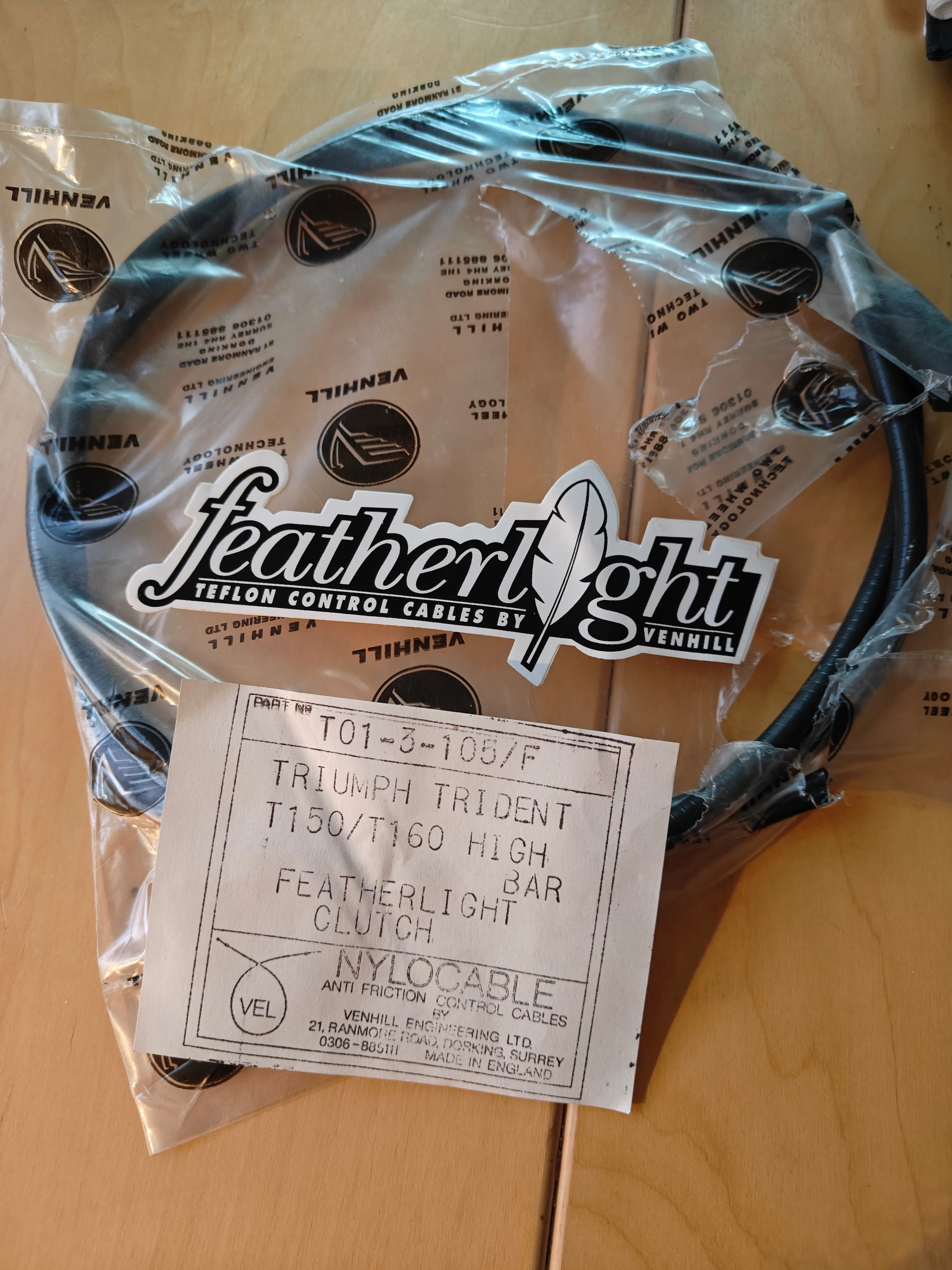 Triumph clutch cable  *NEW*