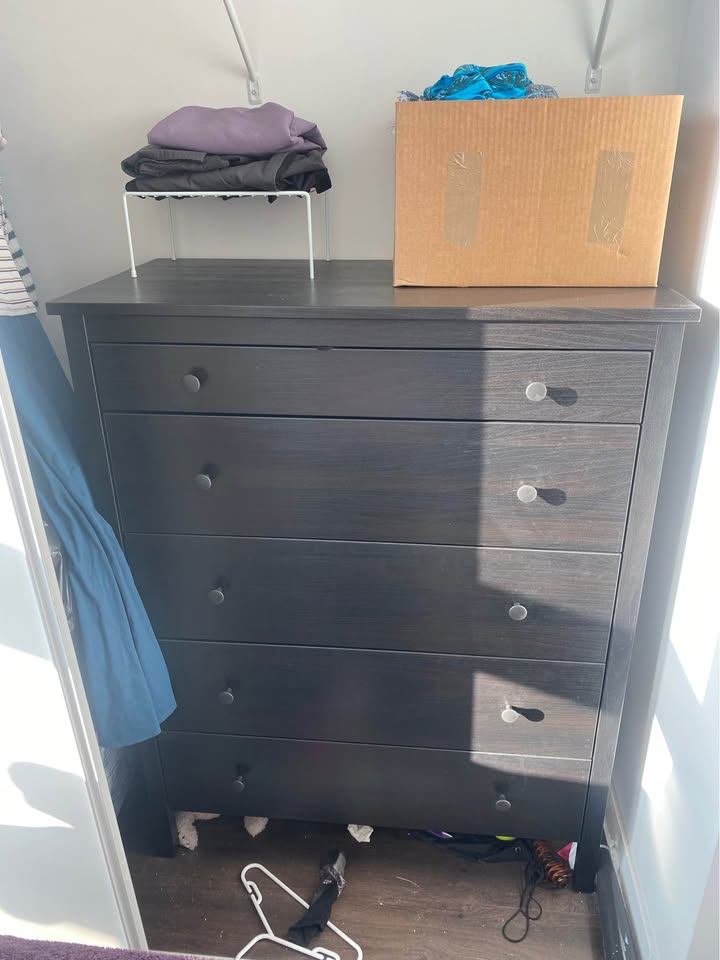 IKEA Hemnes Dresser - Dark Brown Wood
