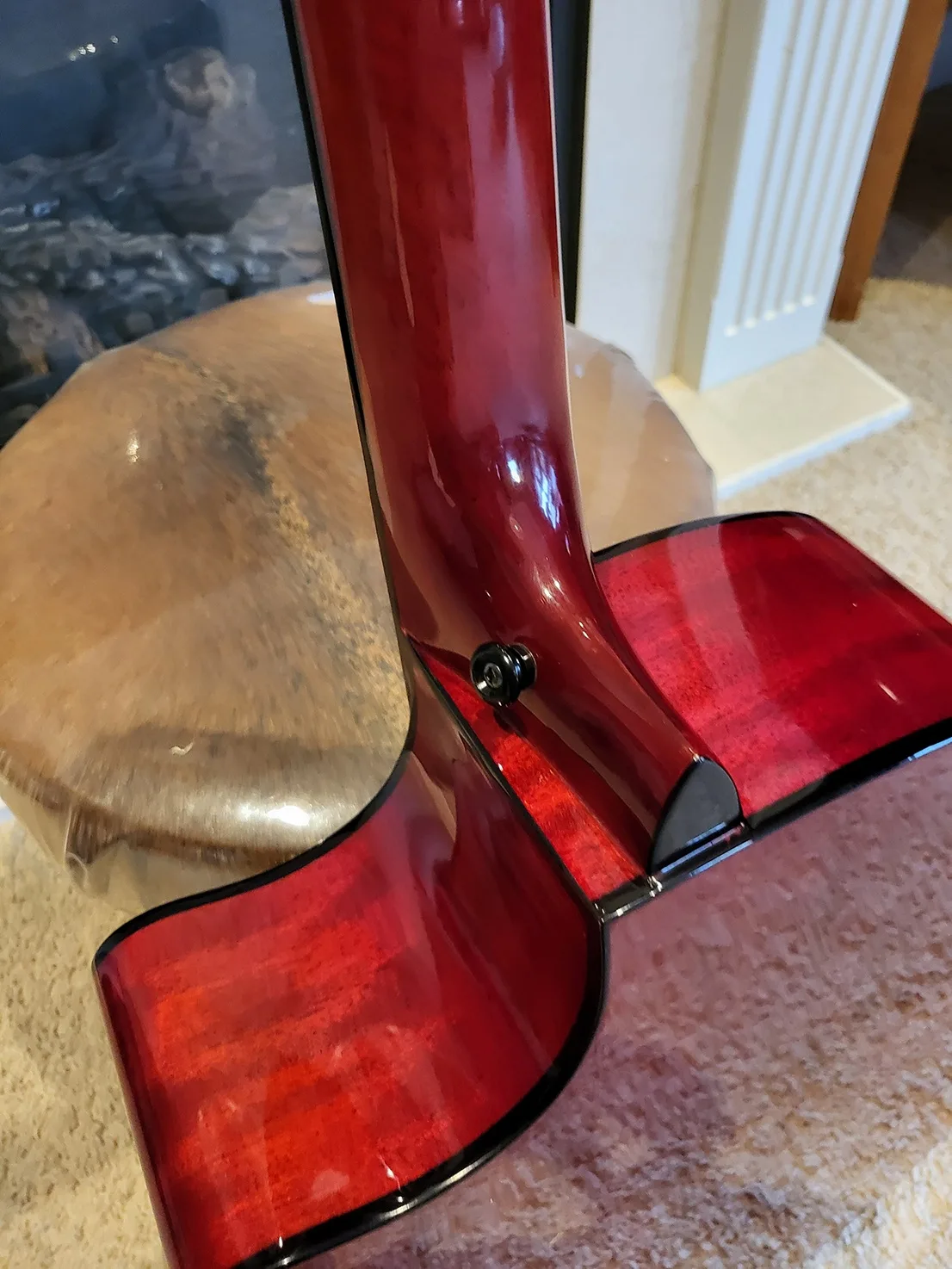 Minor Error-Top Solid Mahogany Acoustic Electric Guitar Built image indicator(8)