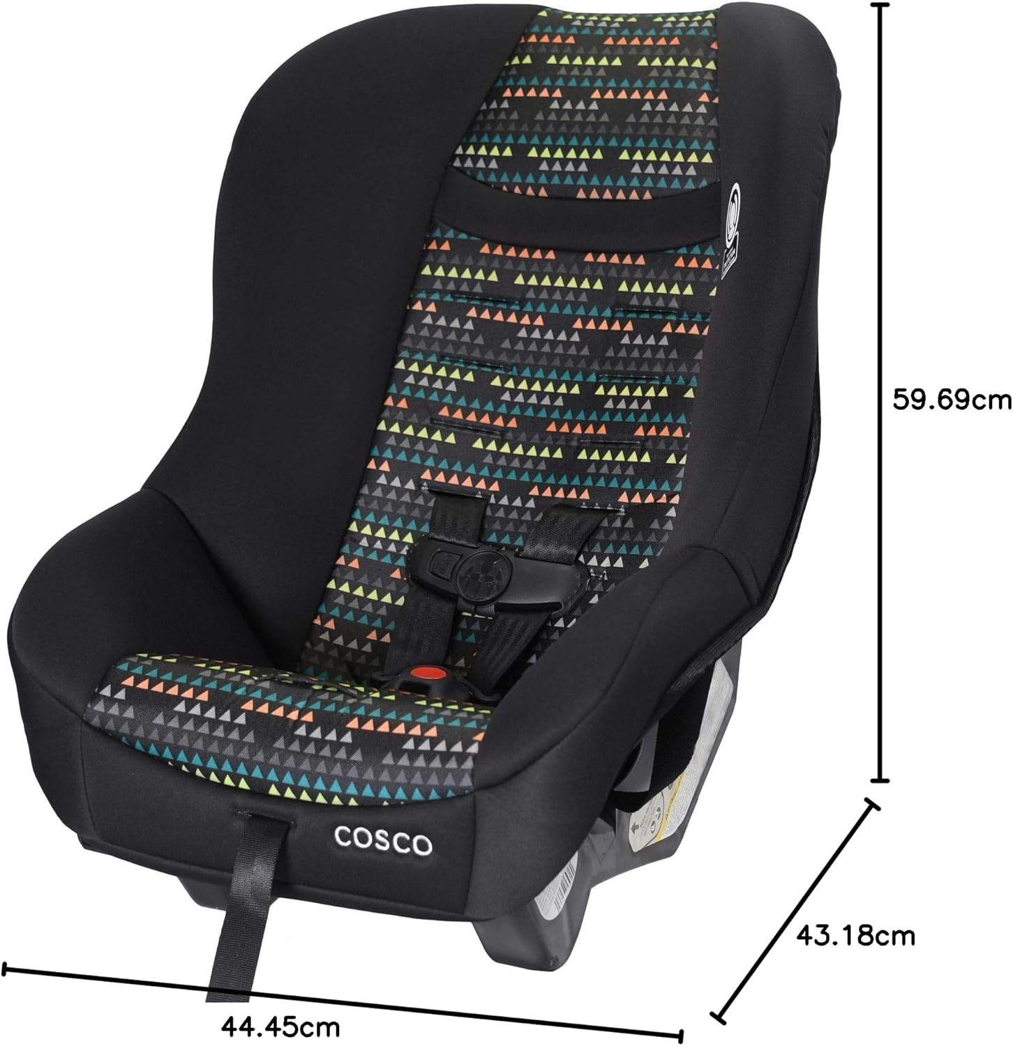 Cosco Car Seat - Black with Geometric Pattern - photo 2