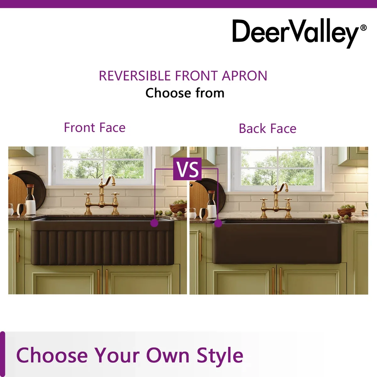 Solstice Fireclay Farmhouse Kitchen Sink 33" L x 18" W image indicator(7)