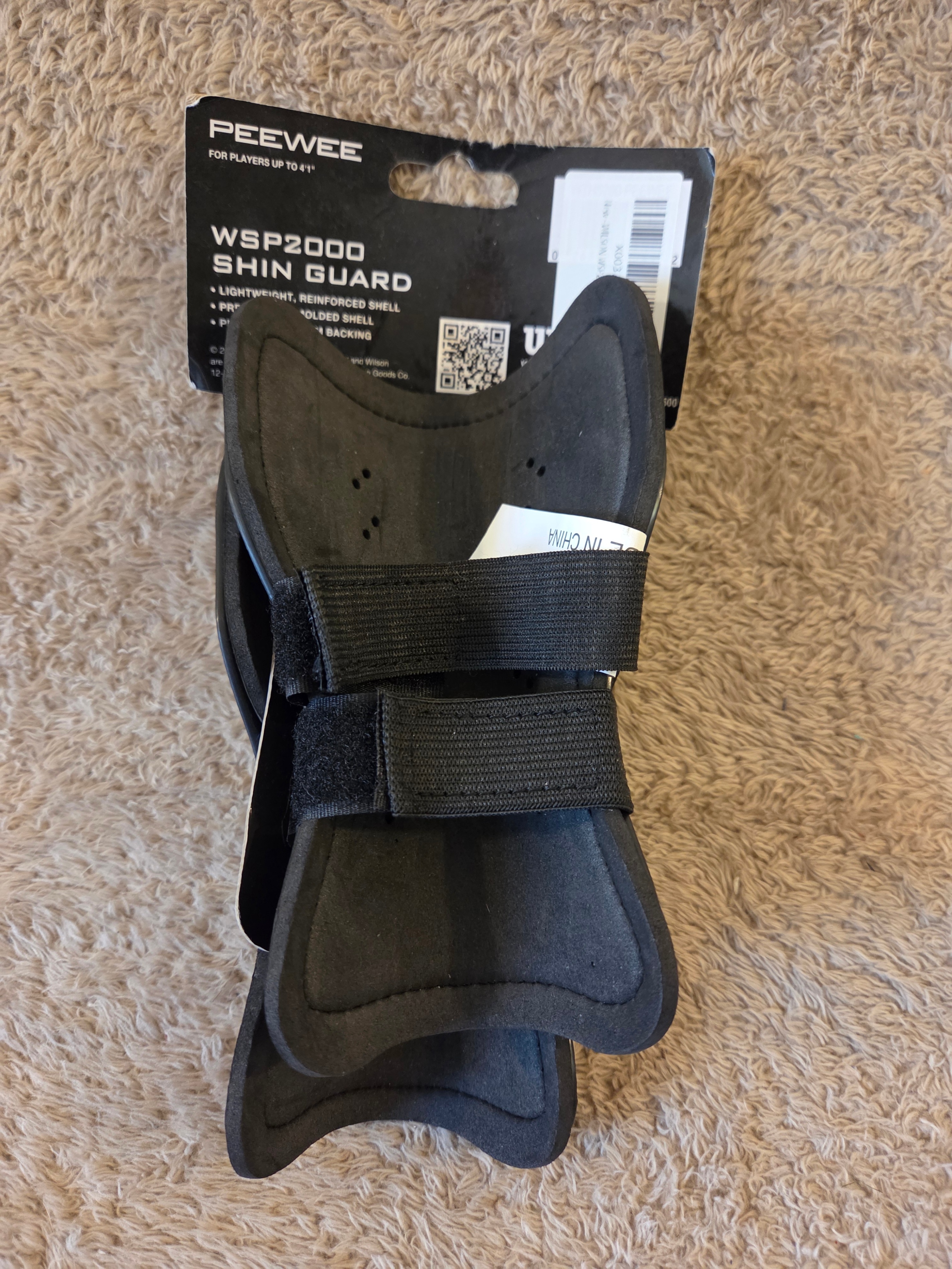 Wilson WSP2000 Pee Wee Soccer Shin Guards – New - photo 3