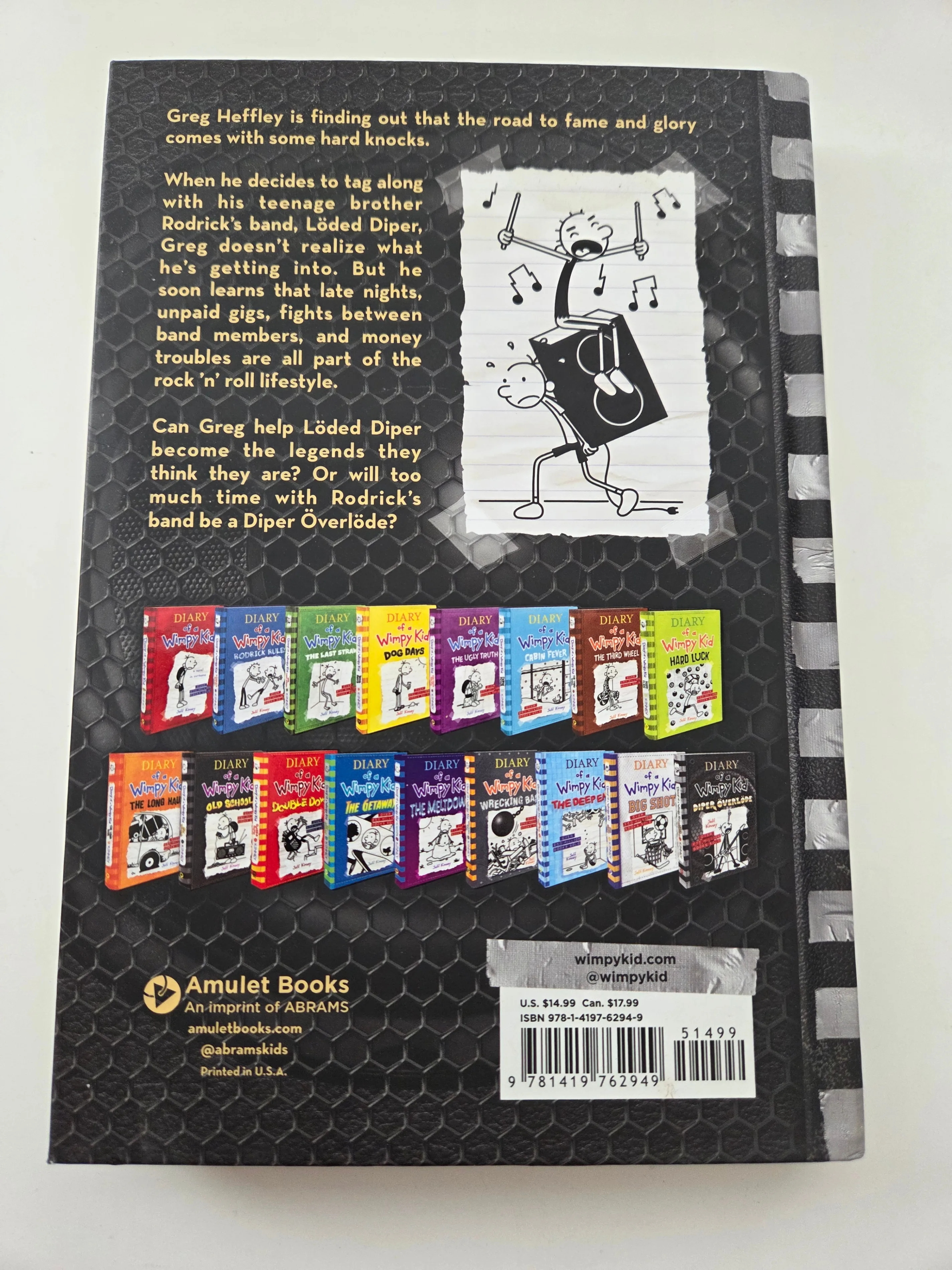 Wimpy Kid #17: Diper Överlöde – NEW Hardcover image indicator(2)