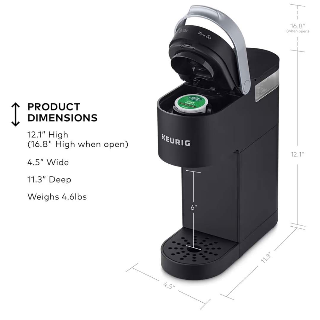 Keurig K-Mini Single Serve Coffee Maker, 6 to 12oz, Black - photo 4