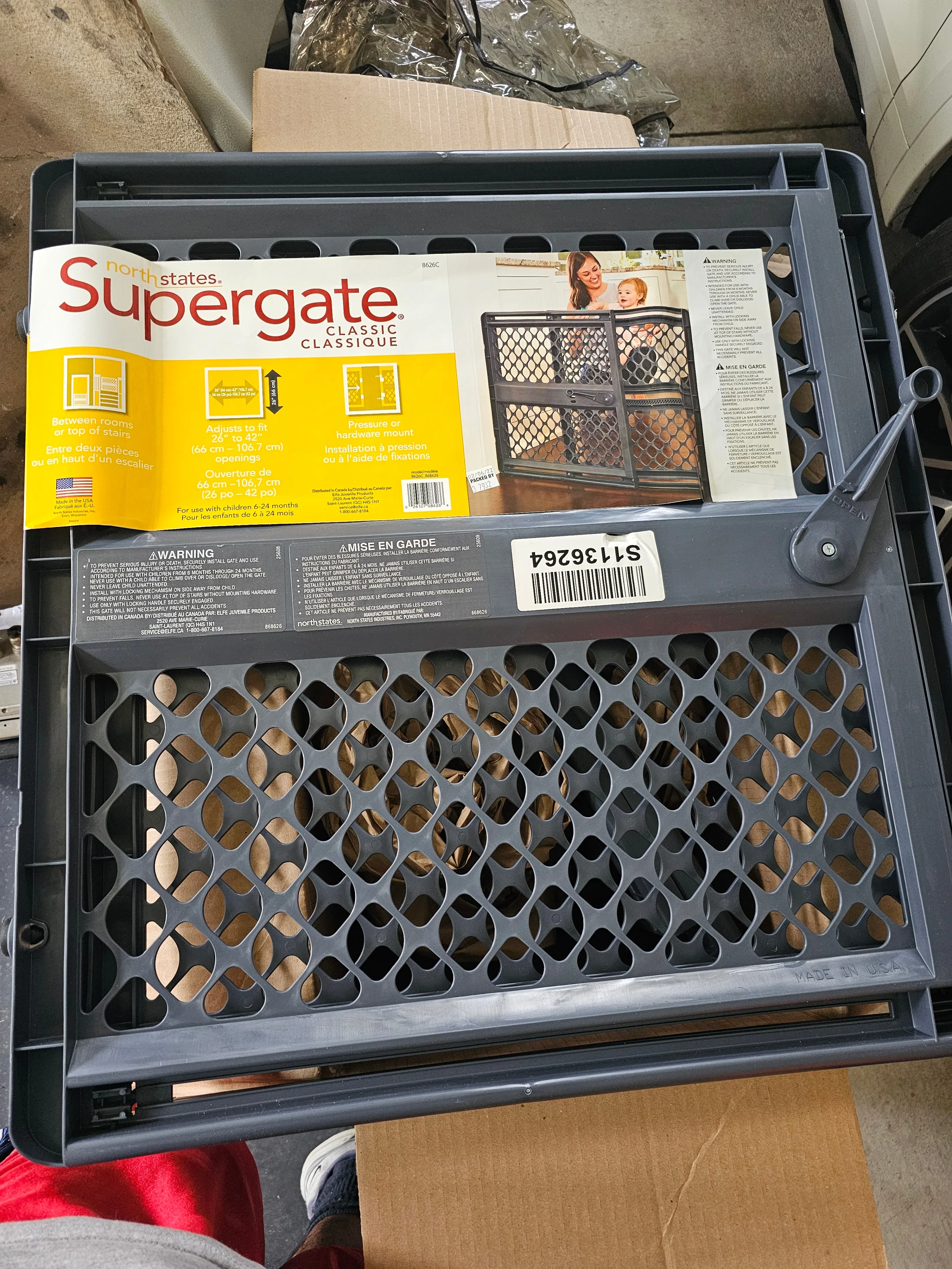 North States Supergate Classic Baby Gate (2 count - Brand New)