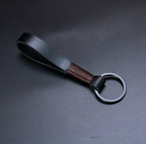 Leather strap keychain image indicator(5)
