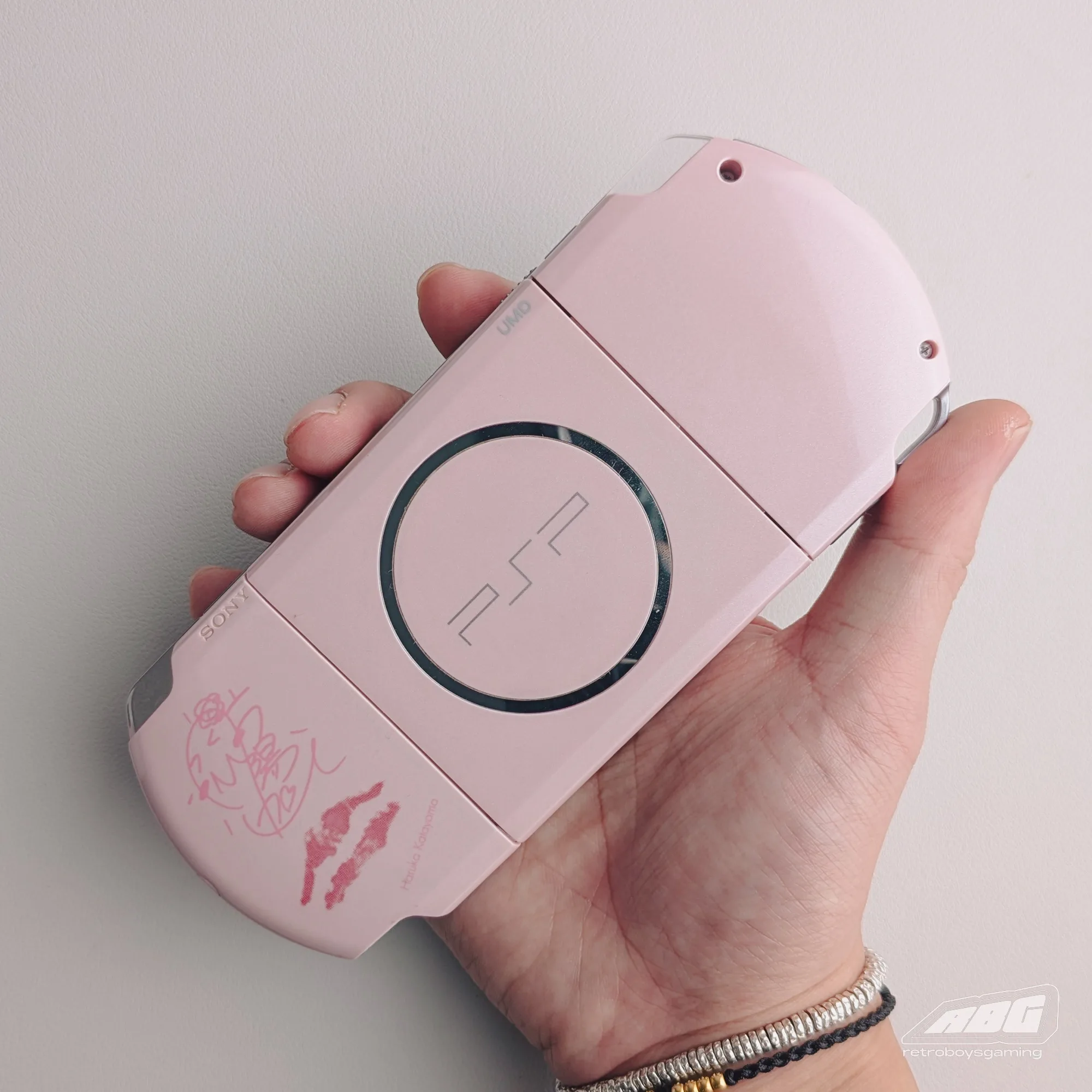 Sony PlayStation Portable PSP-3000 (Pink, Modded) image indicator(5)