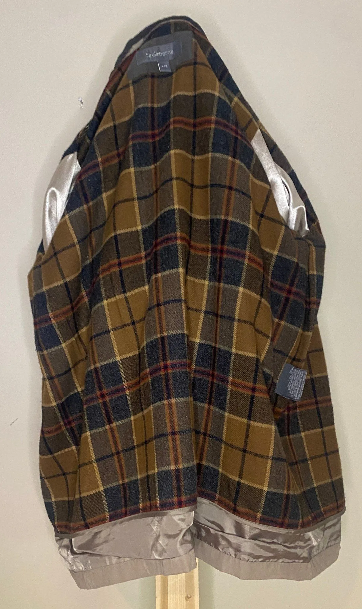 Liz Claiborne Soft Shell Lined Hooded Tan Women’s Coat Large image indicator(4)