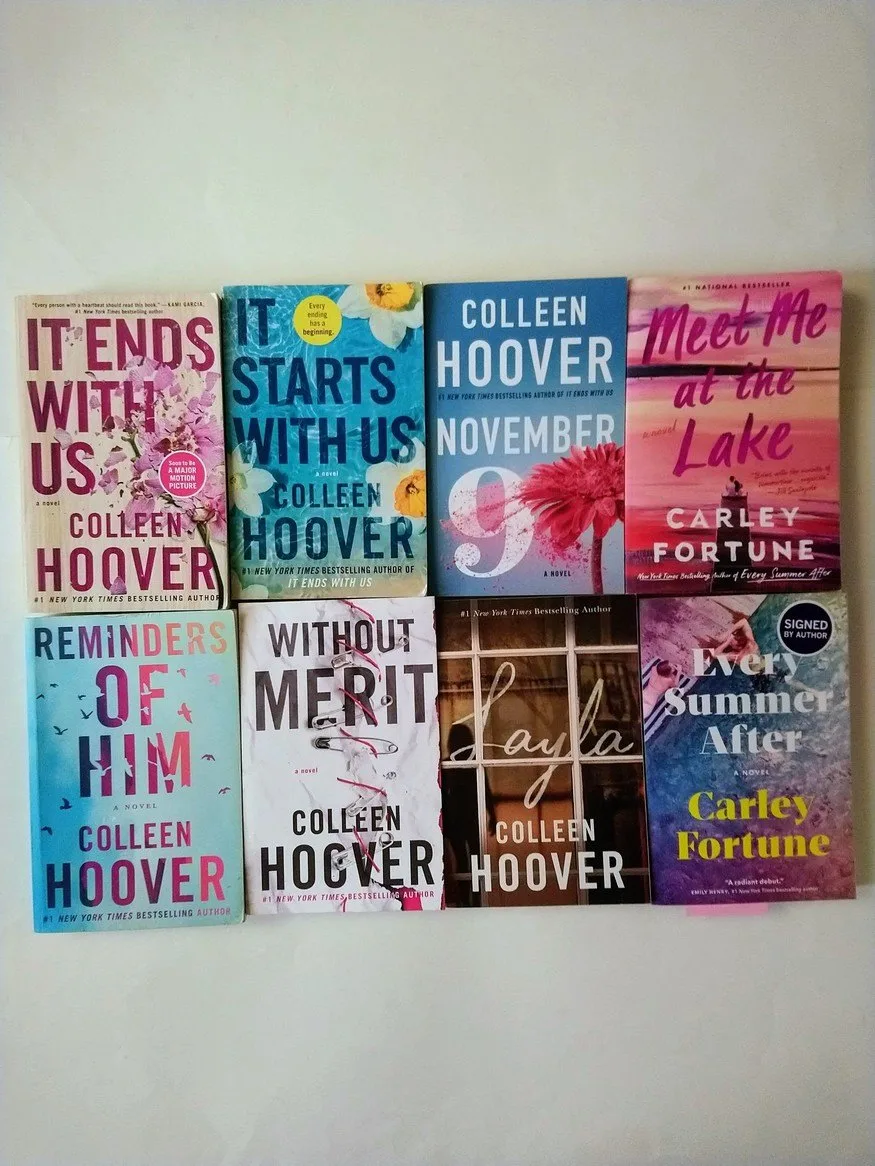 Colleen Hoover & Carley Fortune books!
