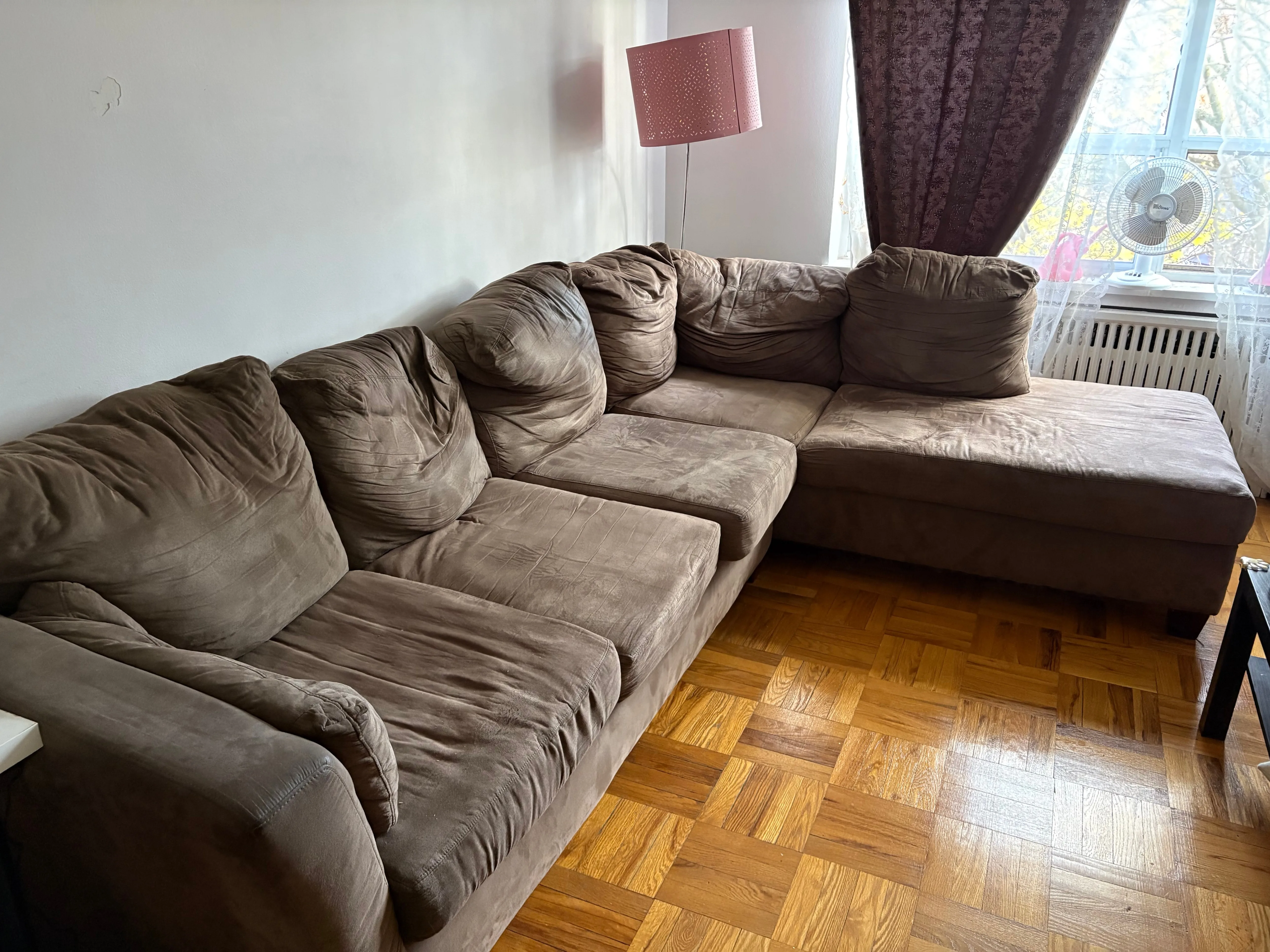 Moving Out Sale - Brown Sectional