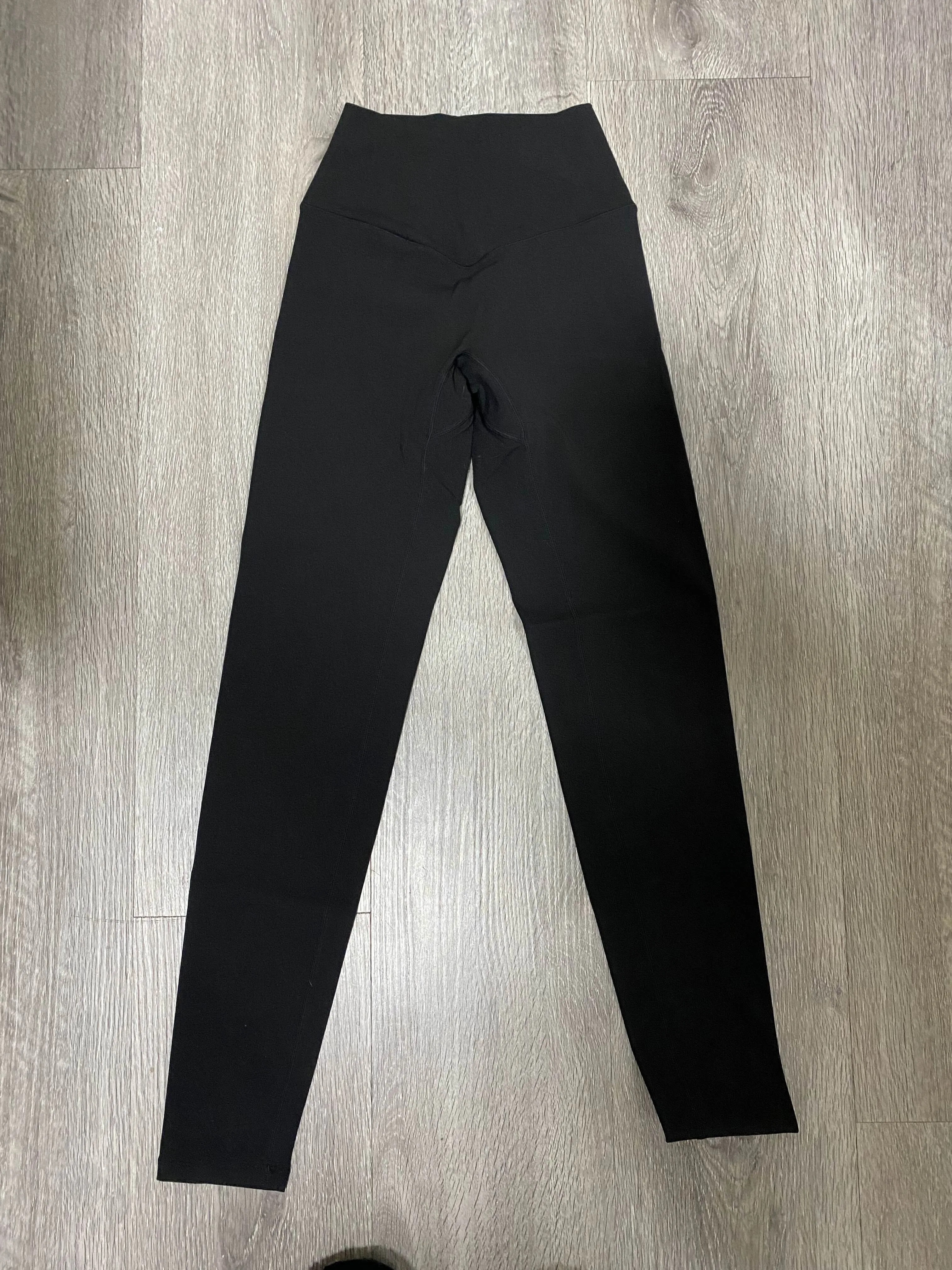 Buffbunny Candid Cross Waist Legging - Onyx Black image indicator(4)