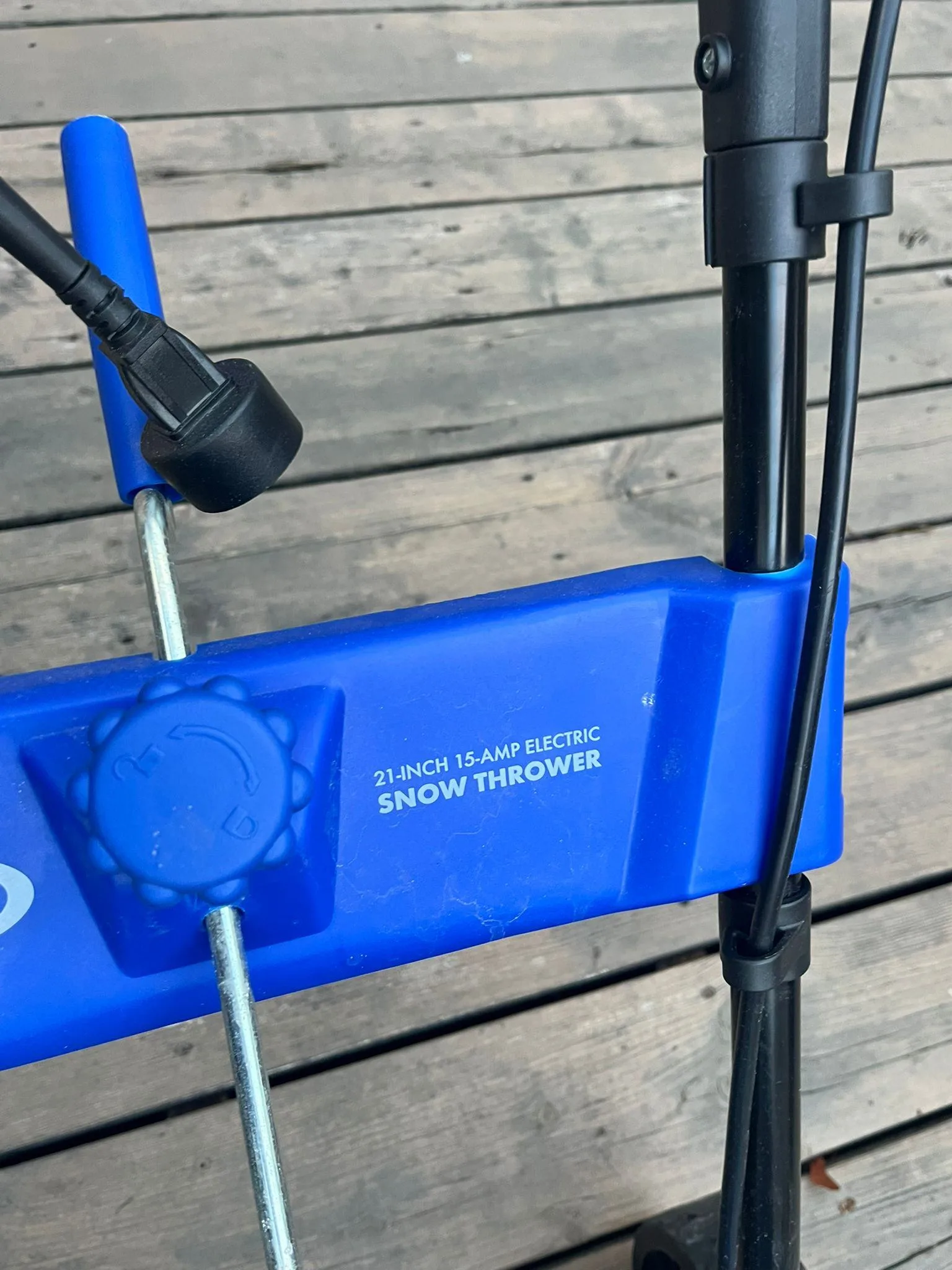 Ultra 21-inch 15 Amp Electric Snow Blower with Light image indicator(3)