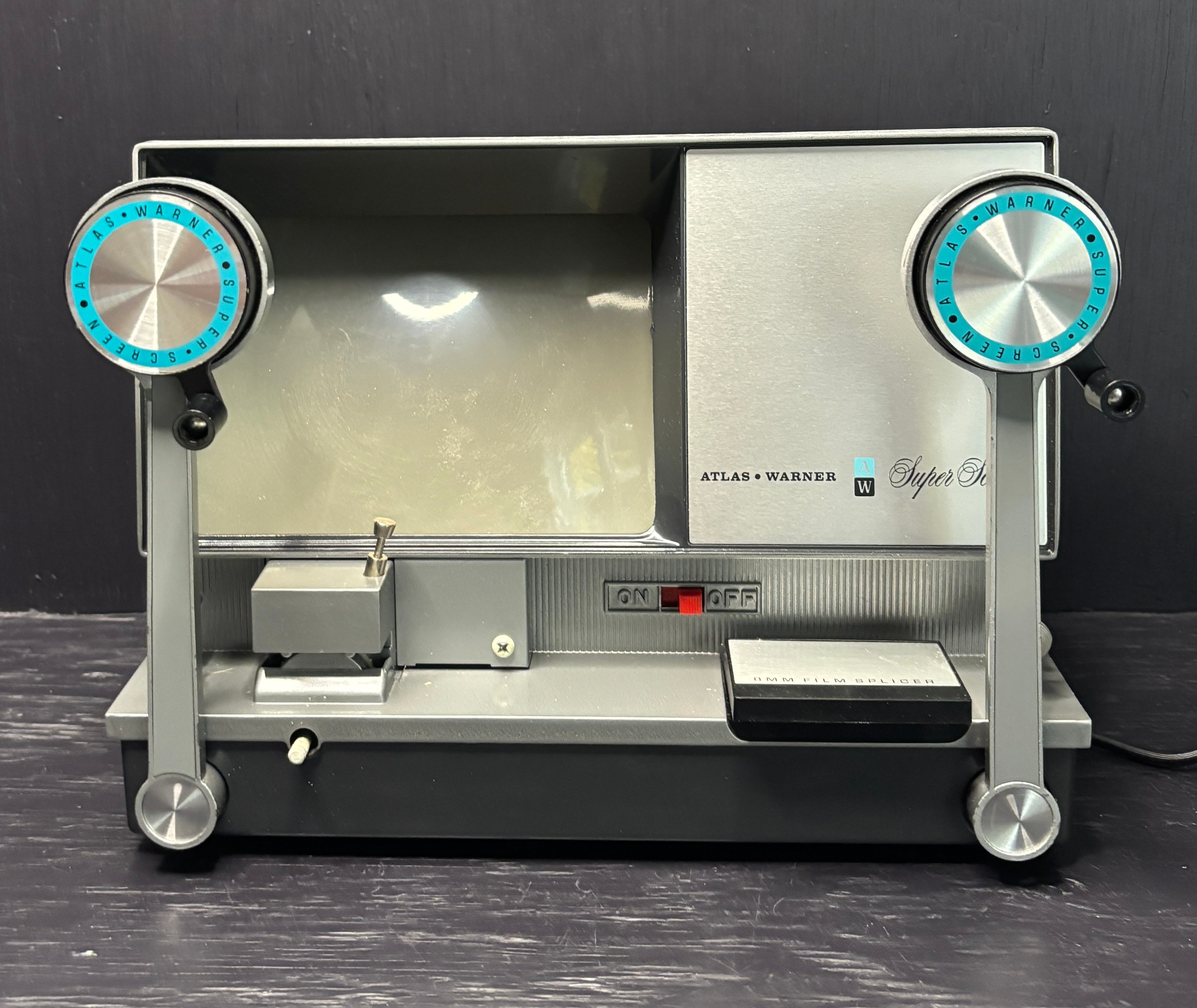 Atlas Warner Super Screen 8mm Video Tape Editor - photo 2