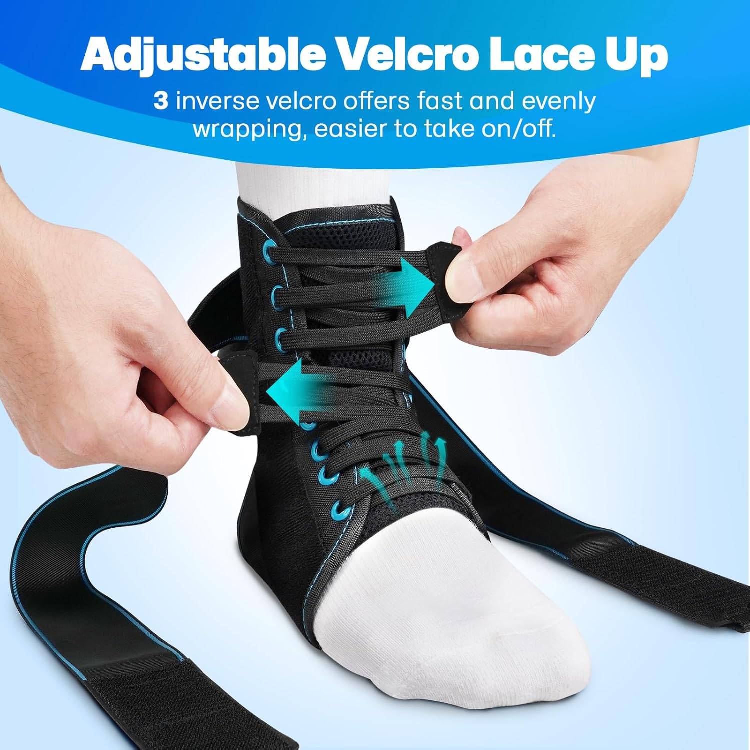 Healbecux Ankle Brace Stabilizing Ankle Wrap - photo 2