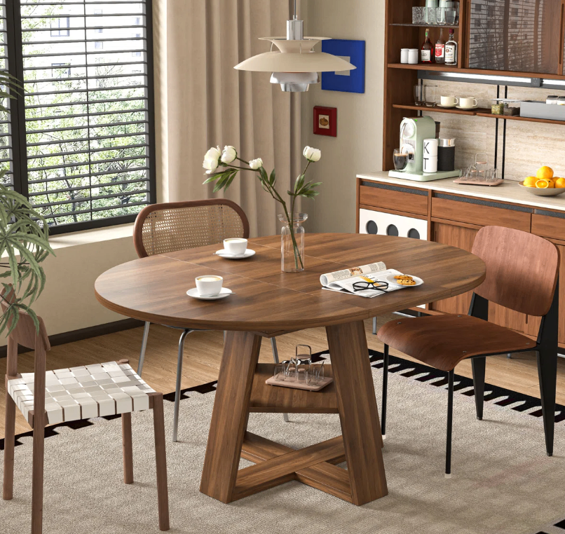 Latitude Run® Extendable Dining Table For 4-6 People - photo 5