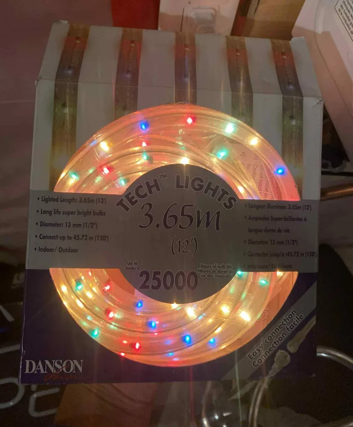 TechLights 12 Feet Multicolour Christmas Rope Lights image indicator(2)