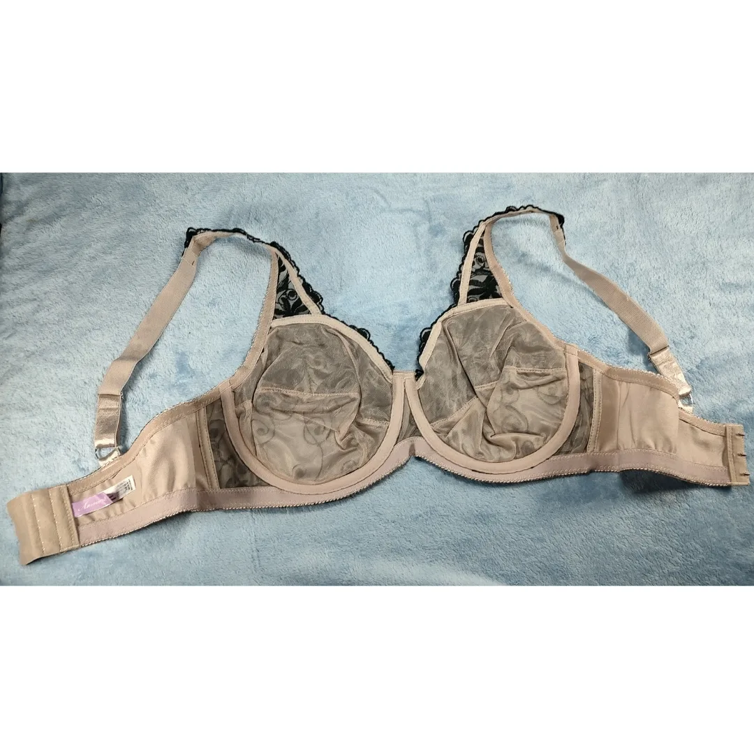 Amoureuse Embroidered Underwire 40B Bra image indicator(8)