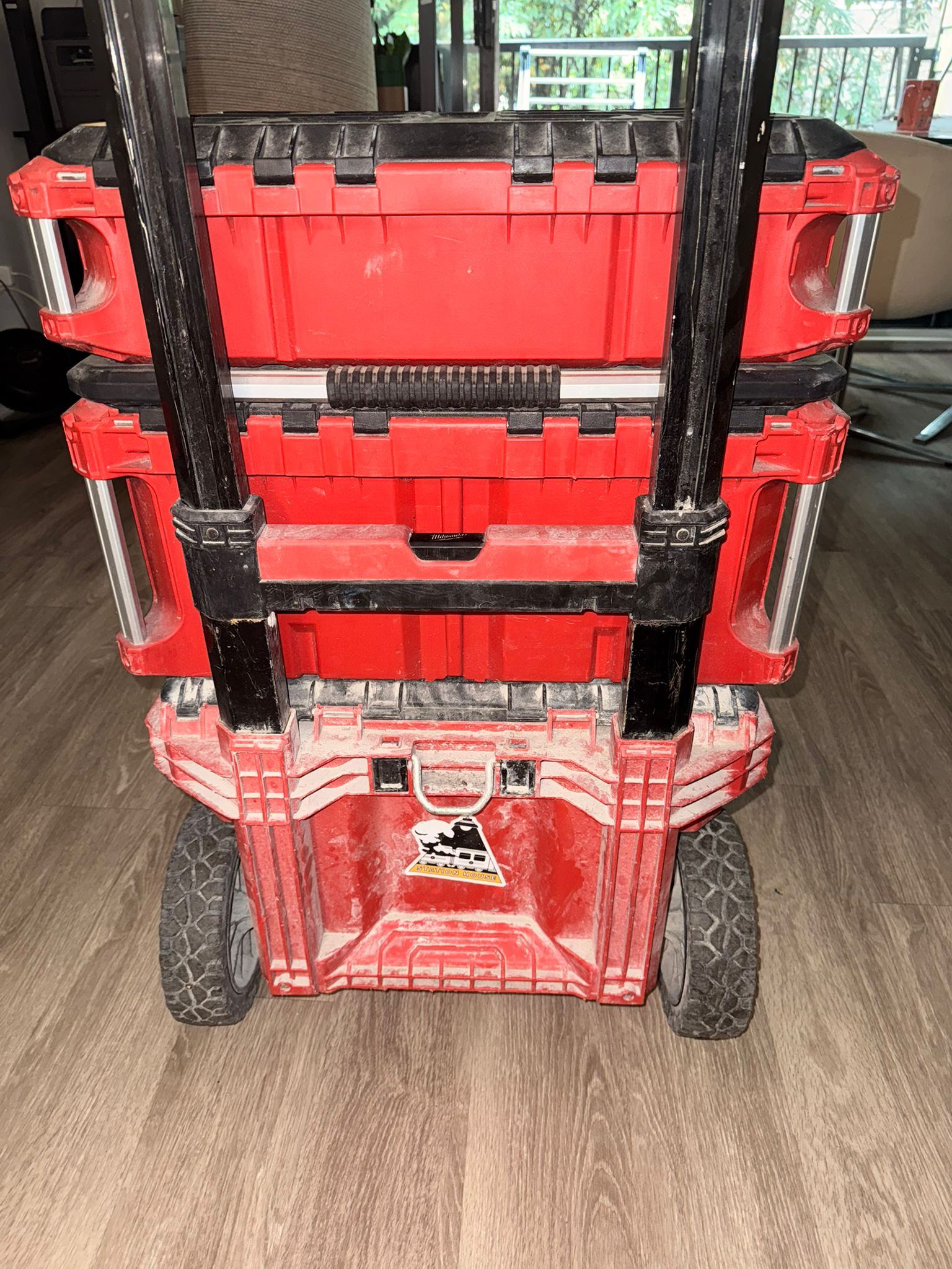 Milwaukee PACKOUT 22" Rolling Modular Tool Box – Great Condition - photo 3