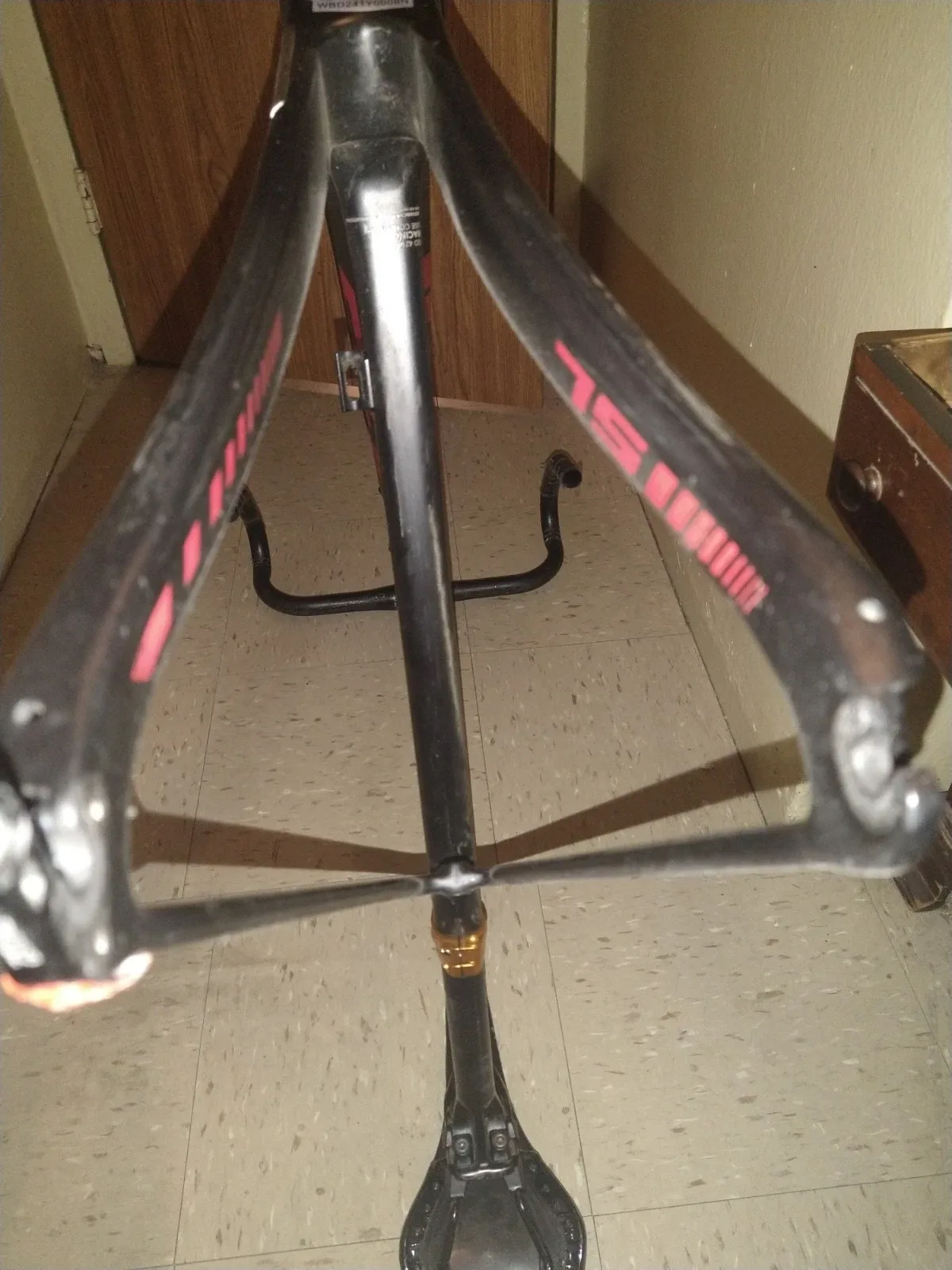 Fuji One. 1 Sl Frameset 54cm image indicator(8)