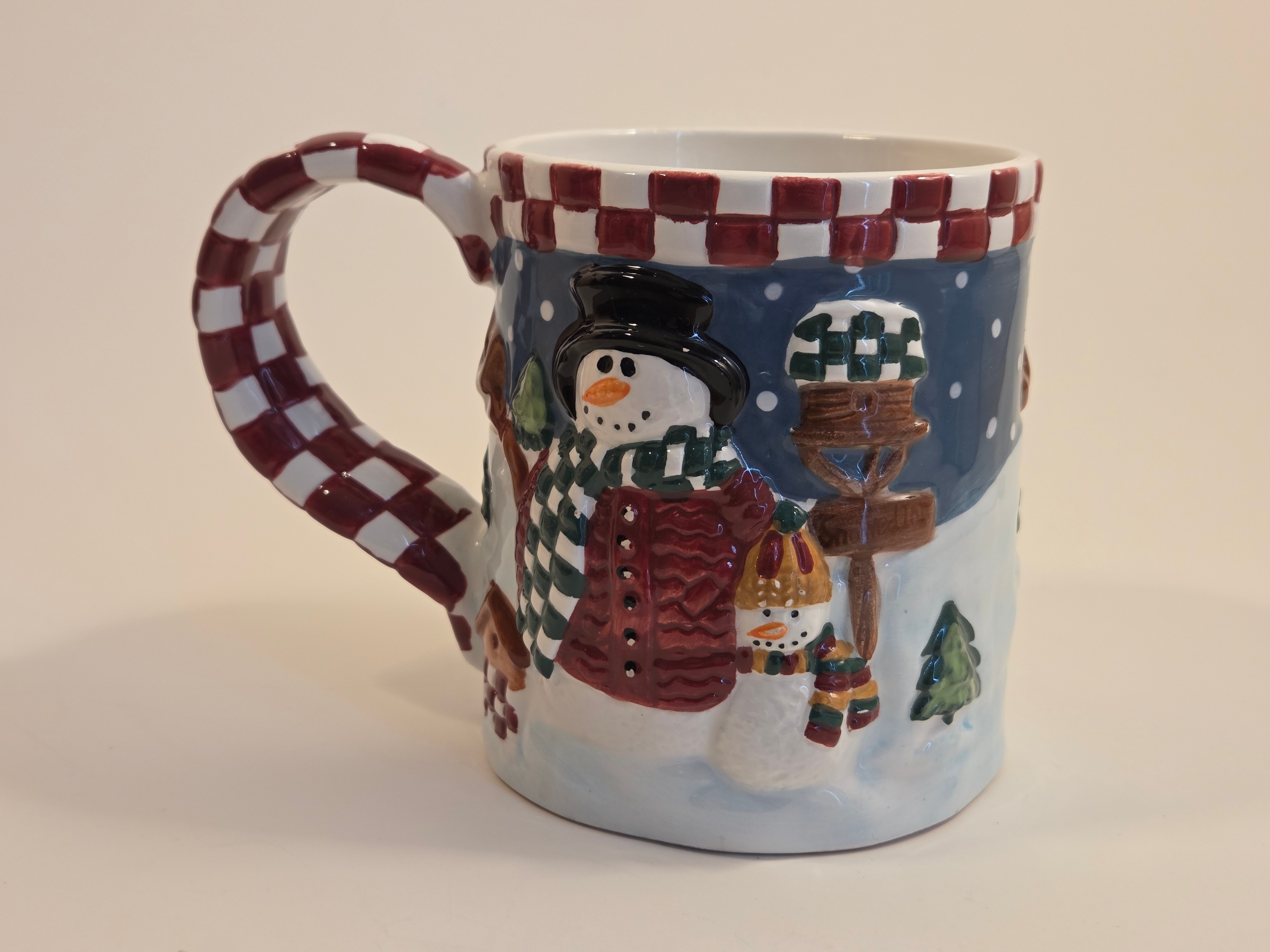 Presidio Snowman Mug by Laurie Korsgaden, 2001 - photo 2