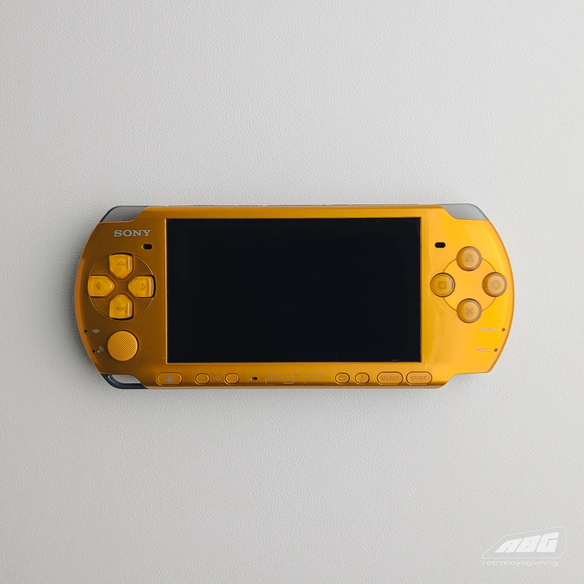 Sony PlayStation Portable PSP-3000 (Gold, Modded)