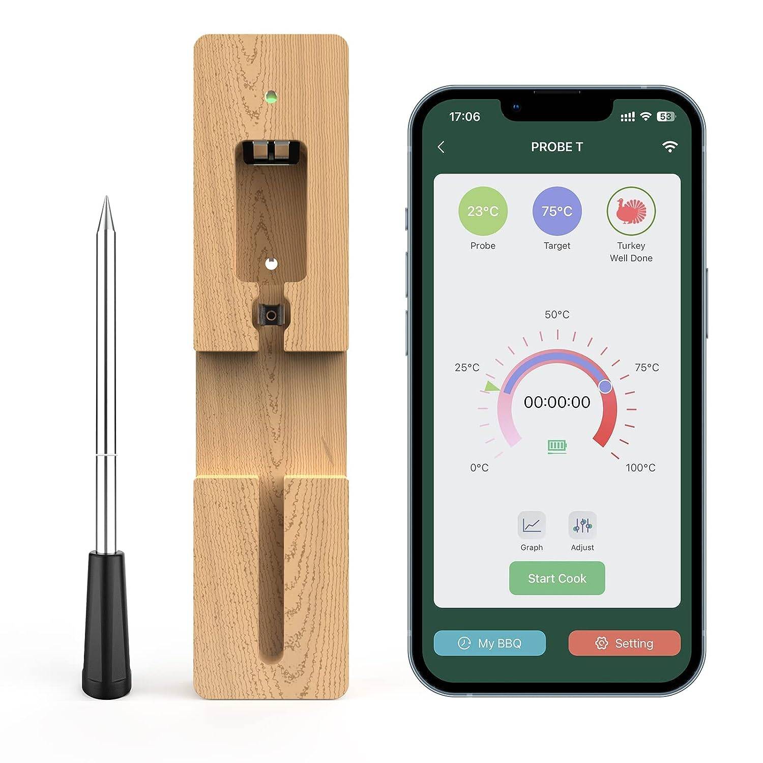 Wireless Meat Thermometer