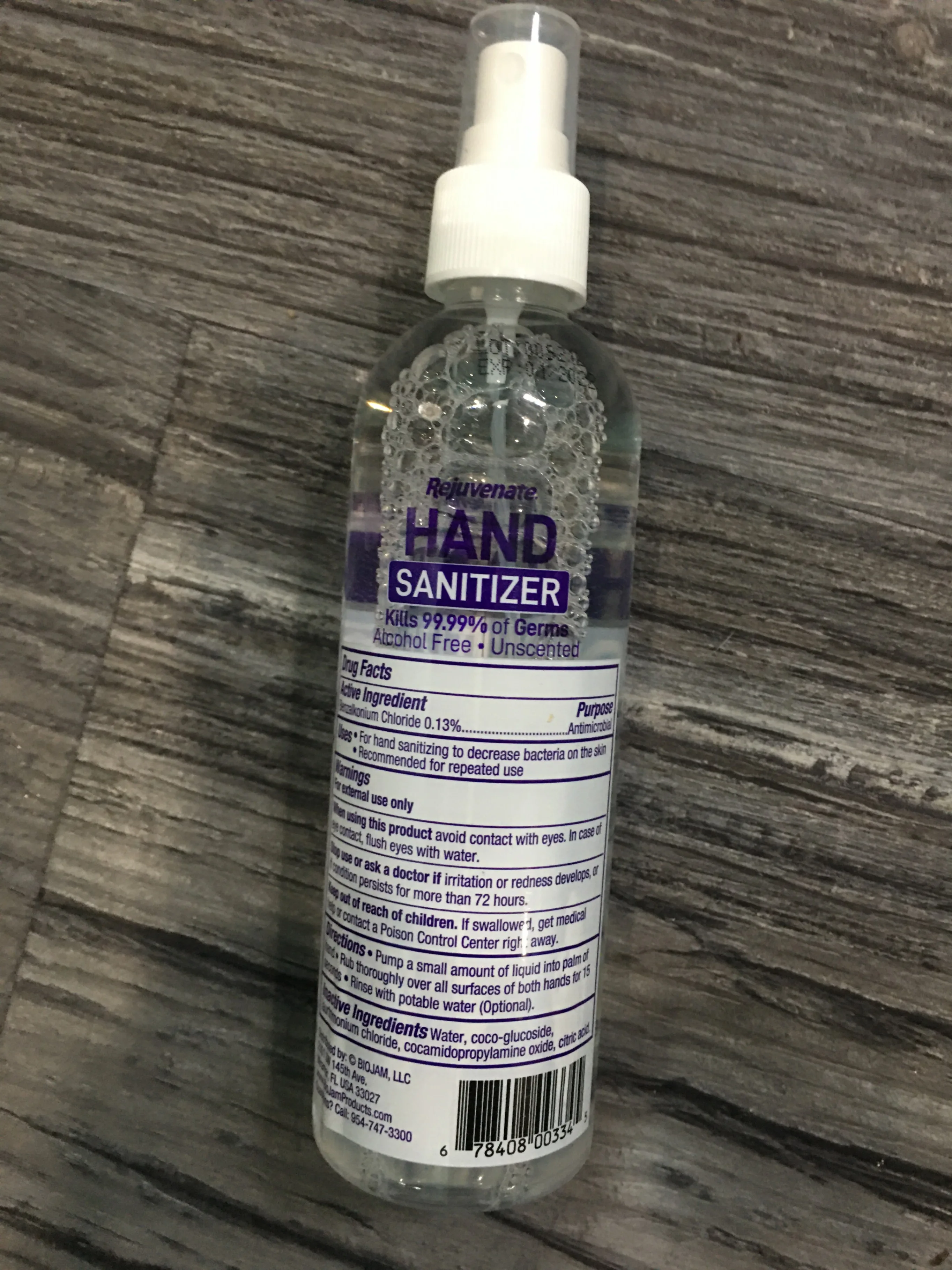 Rejuvenate Hand Sanitizer 8 fl oz image indicator(2)