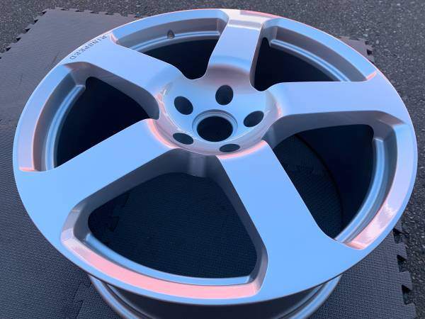 SET of 3 x 22X10 ET 50mm R981 Rinnspeed wheels restored as New - photo 2
