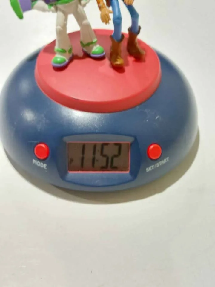 Vintage Disney Pixar Toy Story Alarm clock image indicator(3)