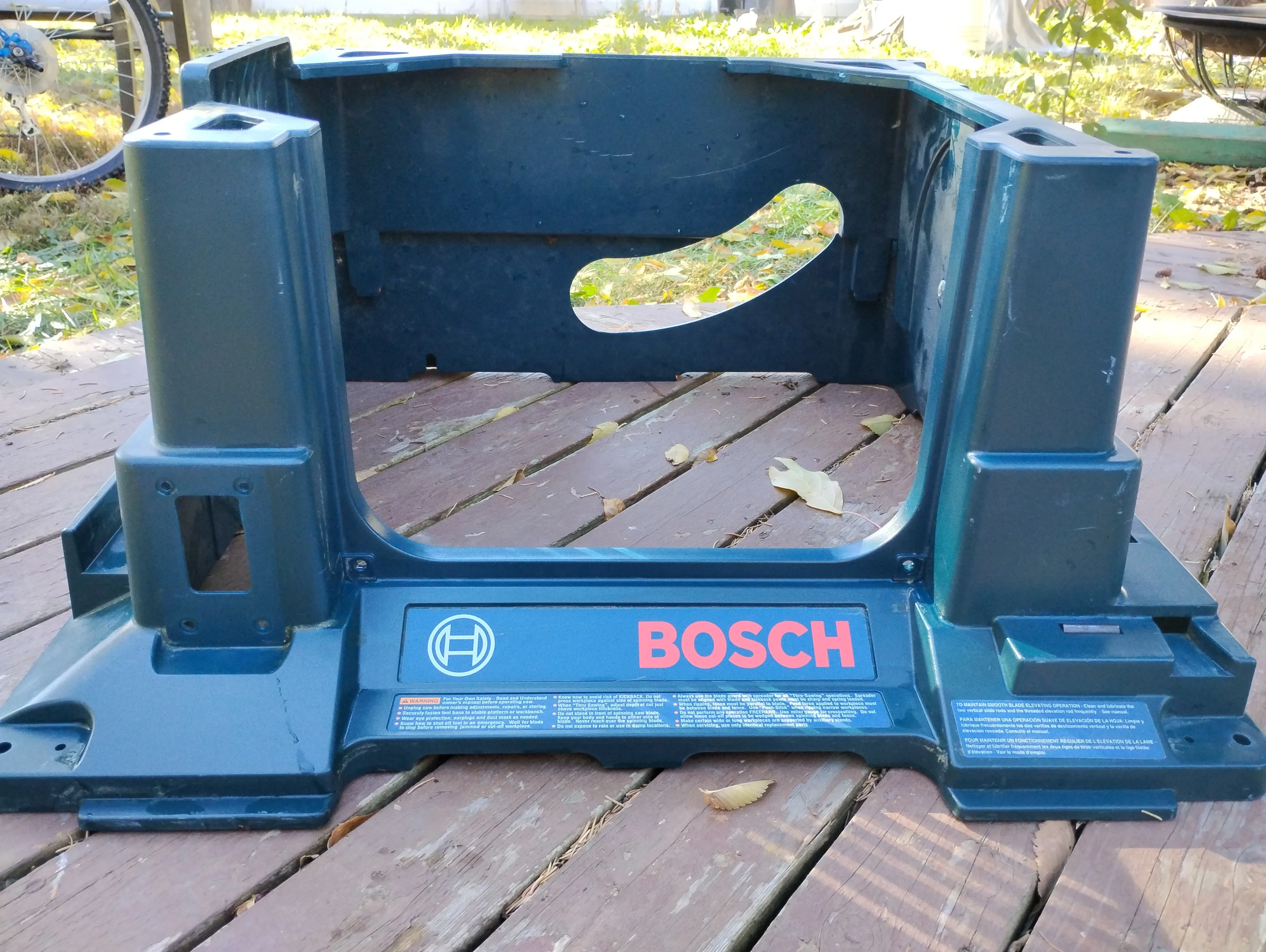 Bosch 4000‑Series Table Saw Base Frame thumbnail