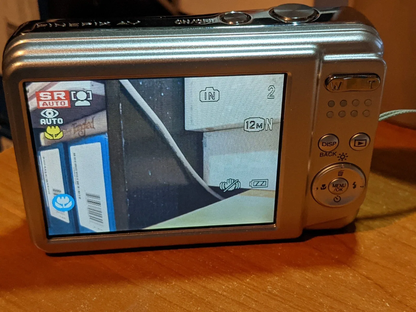 Fujiflm FinePix AV130 12.0MP Digital Camera Silver w/CAS3 image indicator(2)