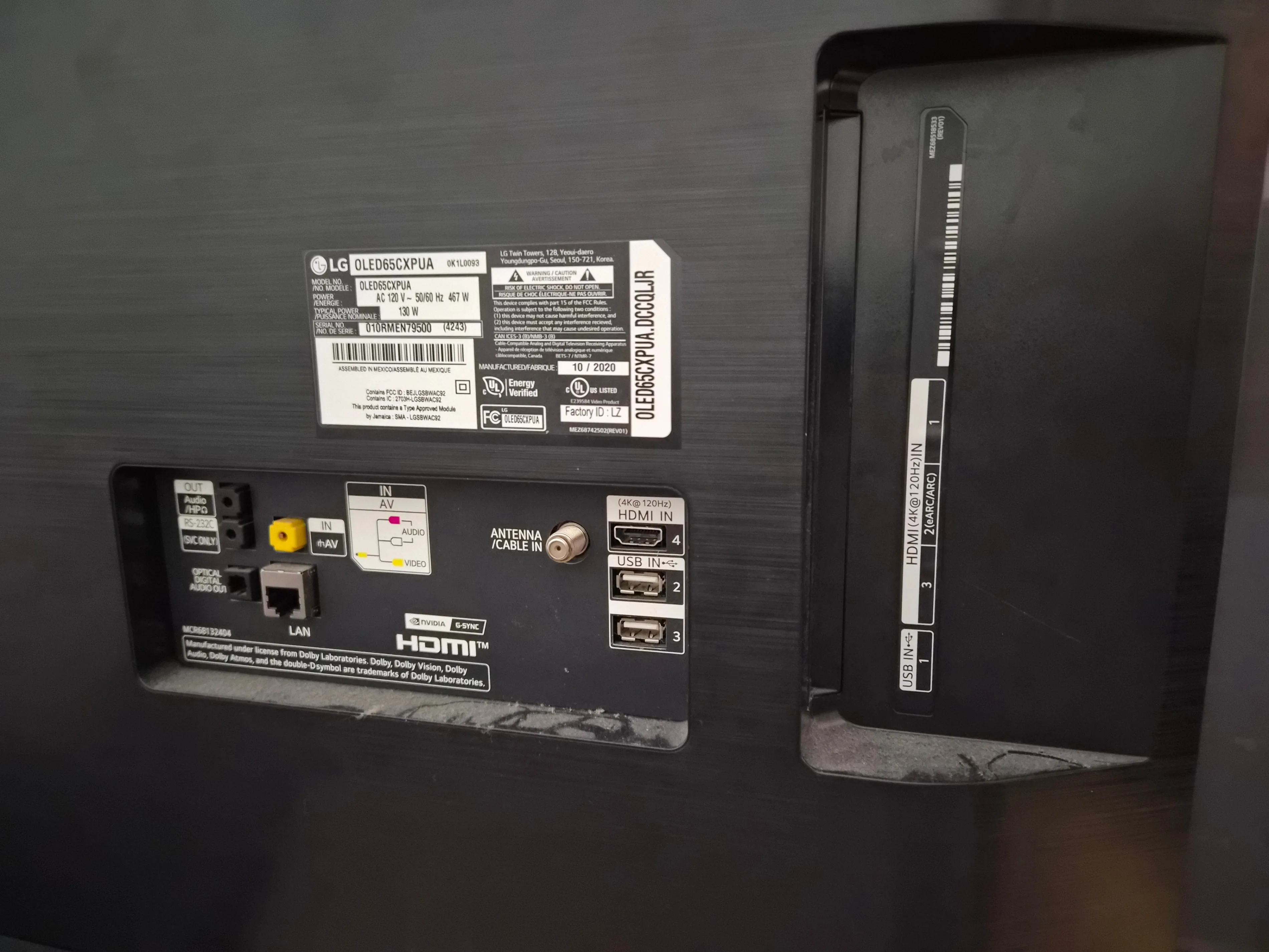 LG CX OLED 65" TV – Excellent Condition – No Damage image indicator(6)