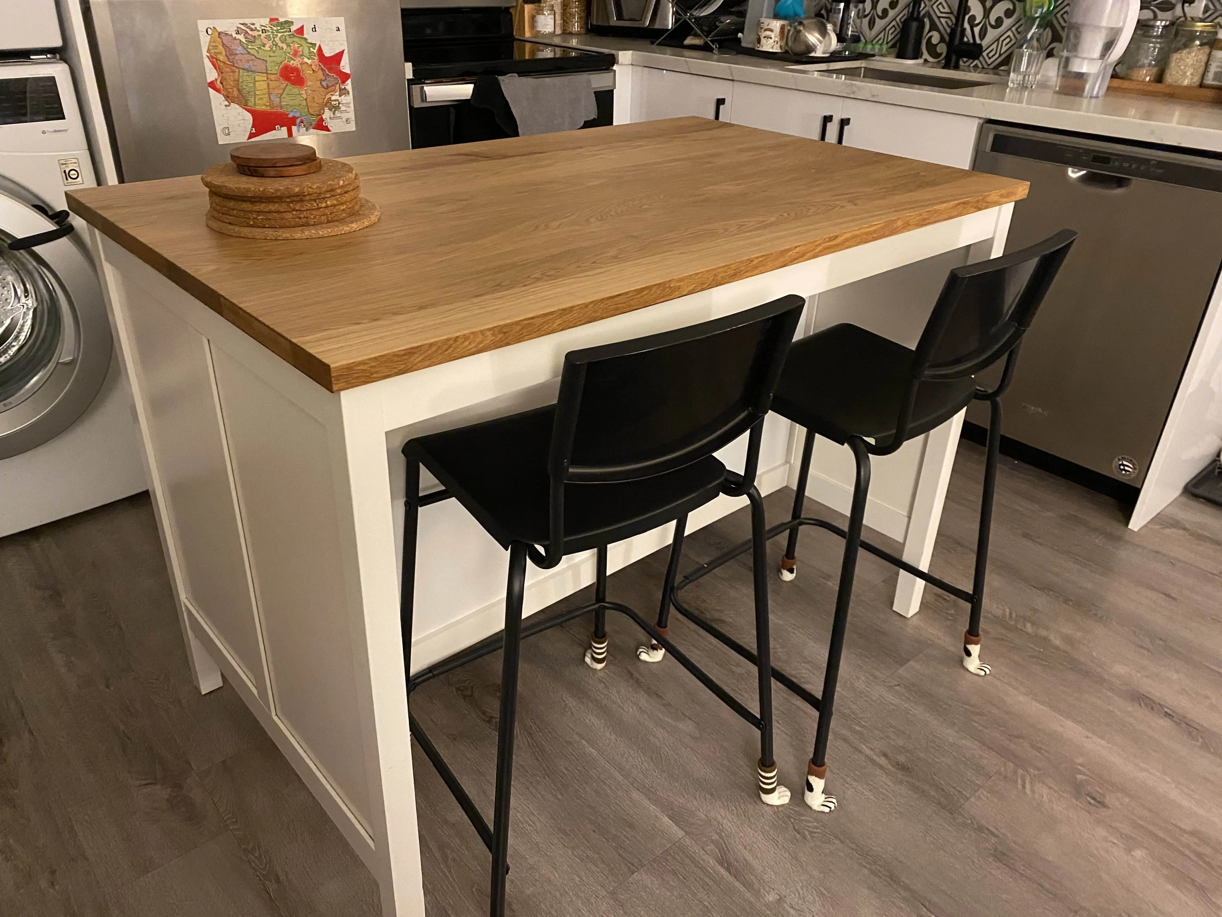 IKEA TORNVIKEN Kitchen Island – Extra Counter & Shelving