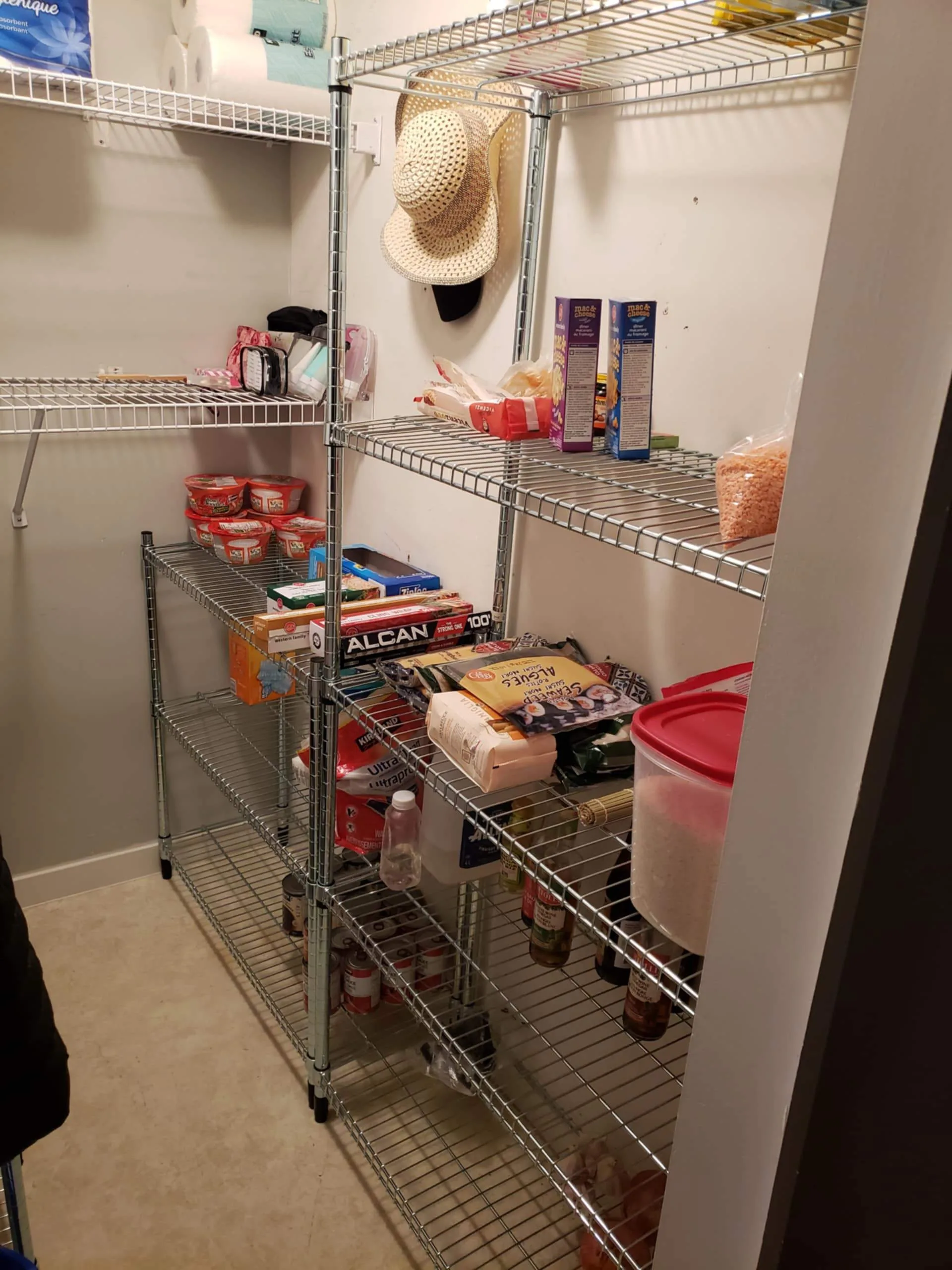 IKEA OMAR steel shelf