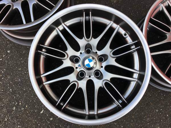 Set of ULTRA RARE Genuine OEM 18" BMW E39 M5 Style 65 rims - photo 5