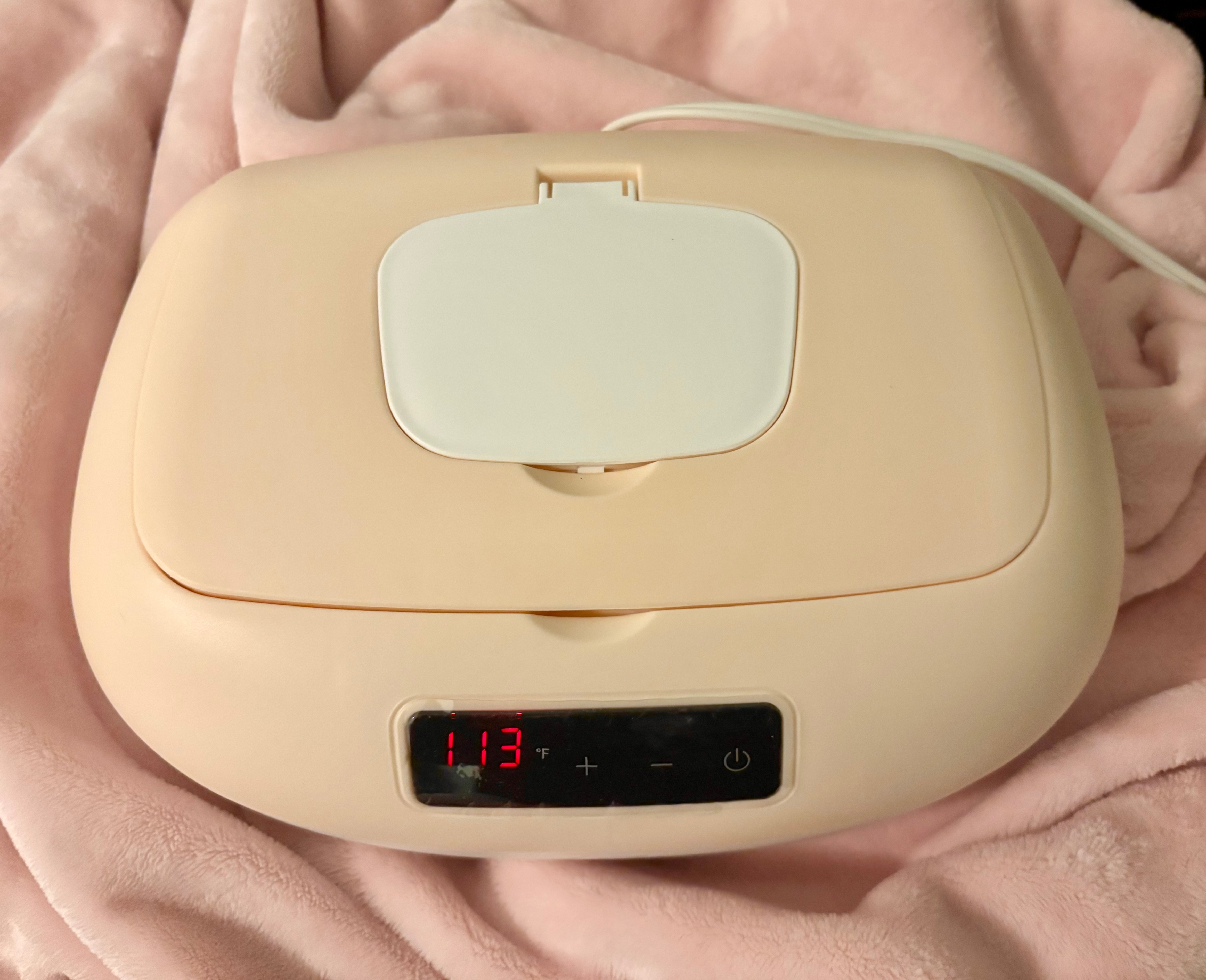 Avec Maman La Caresse Baby Wipe Warmer and Dispenser