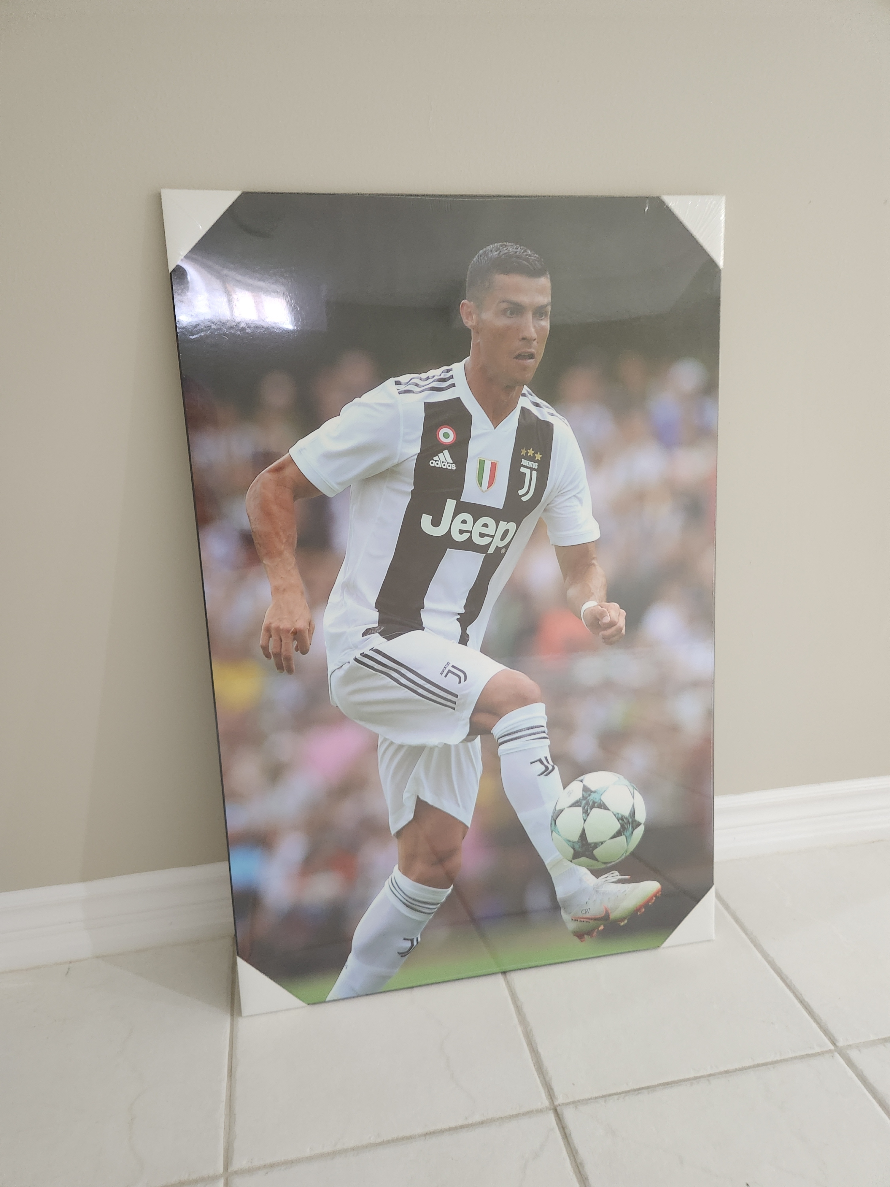 New Cristiano Ronaldo Mounted Picture