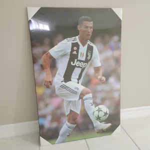 New Cristiano Ronaldo Mounted Picture