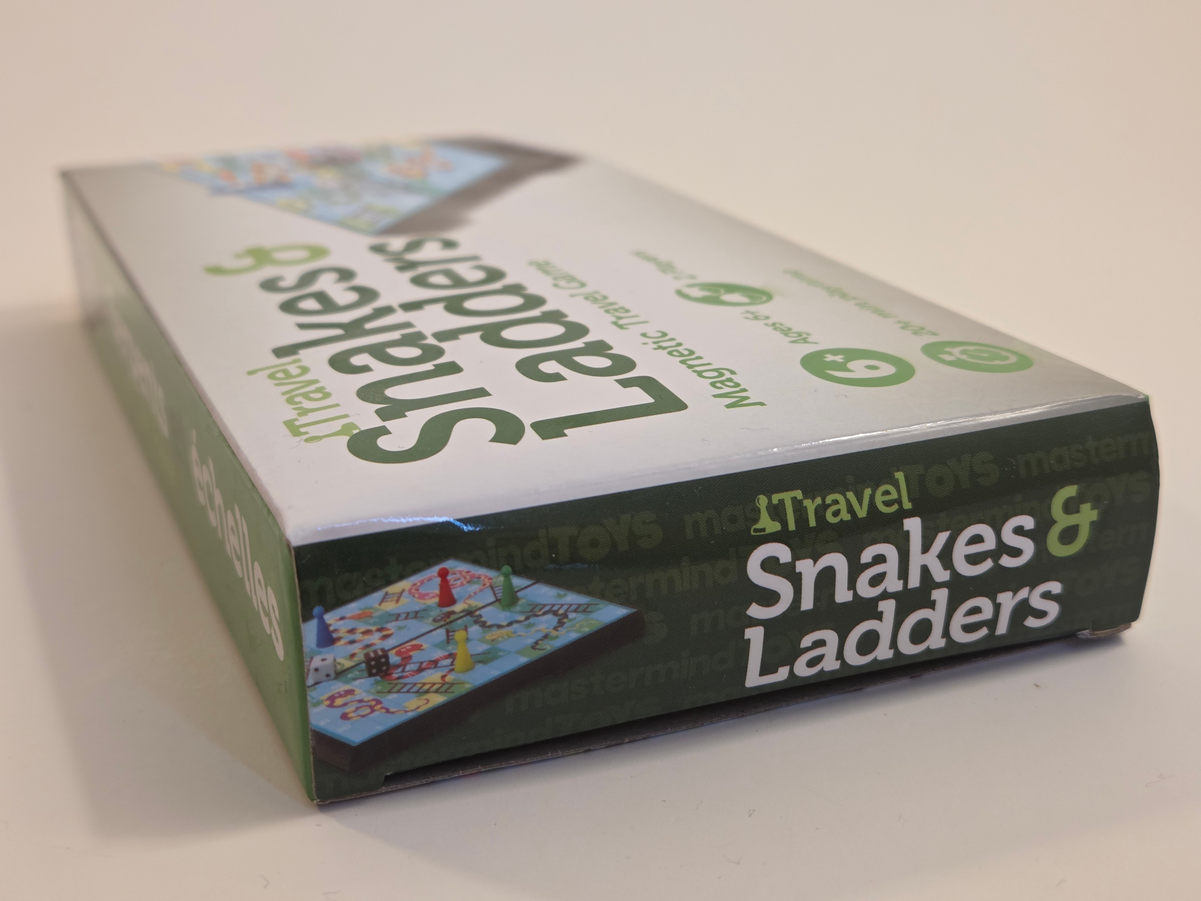 Travel Snakes & Ladders – Magnetic Game, NEW, 6+ - photo 3