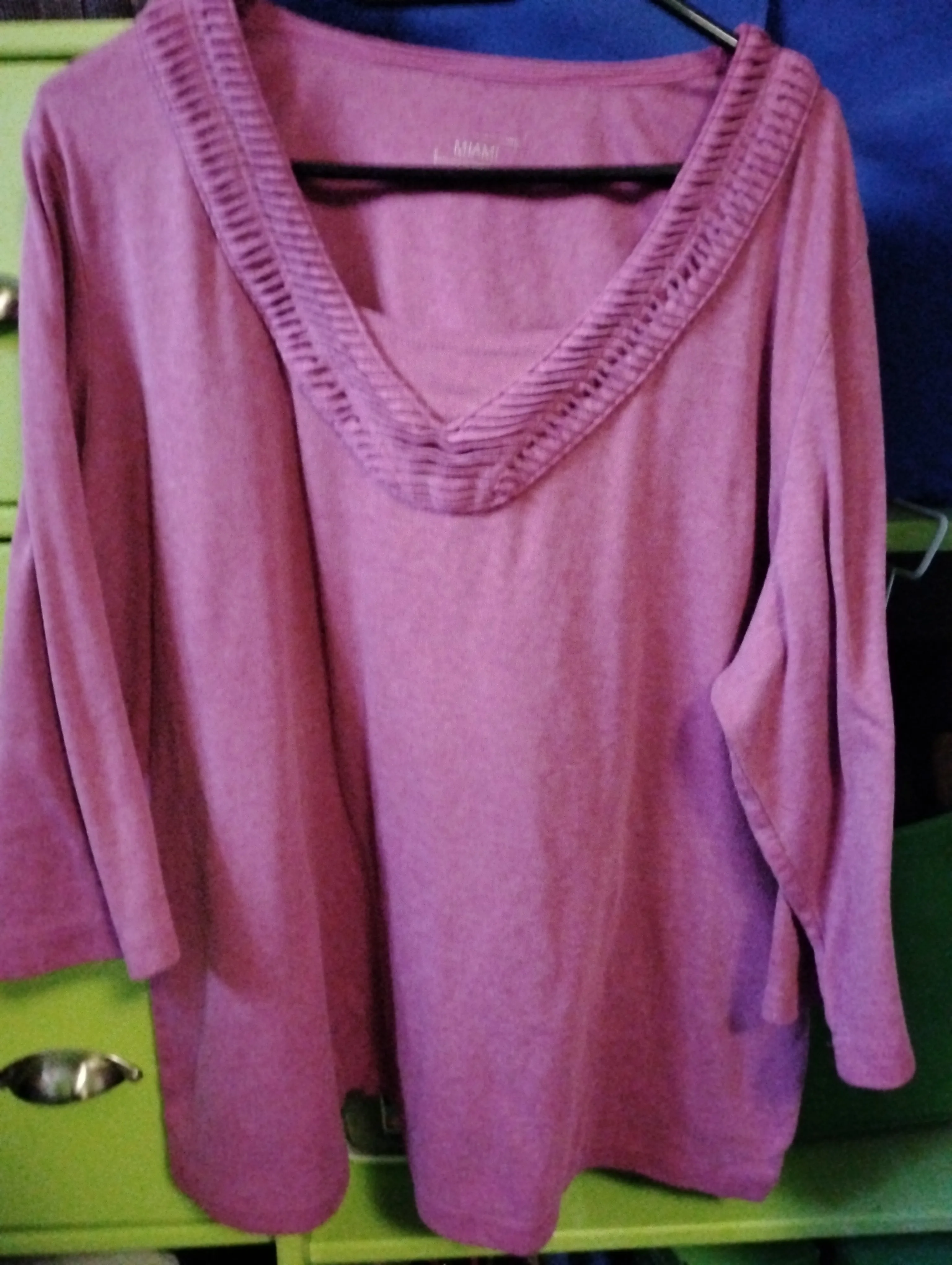 Miami Women’s 3/4 Length Casual Sweater — 2X (Good Condition) thumbnail
