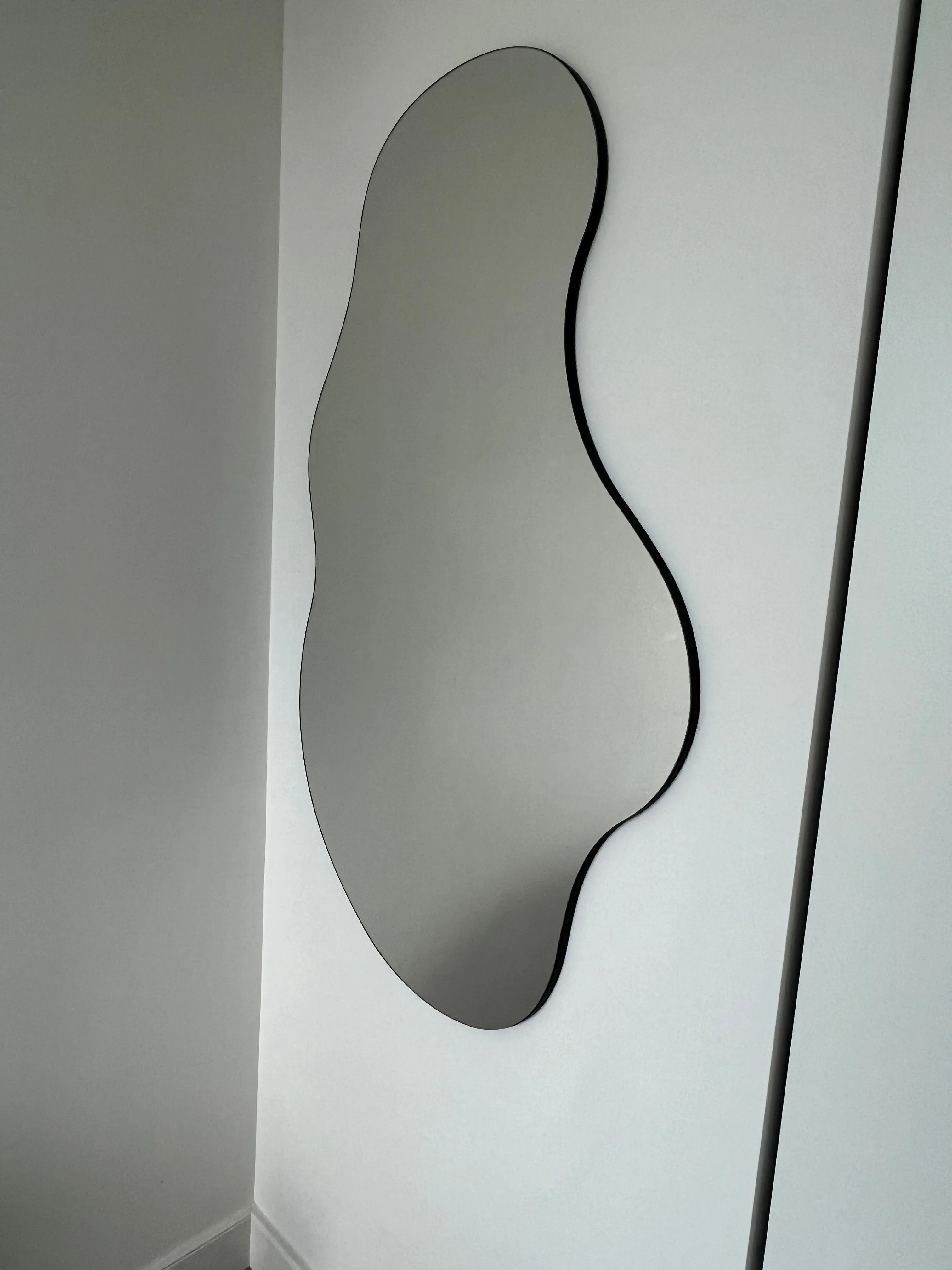 Large Wall Mirror 46'' - Hang Vertically or Horizontally