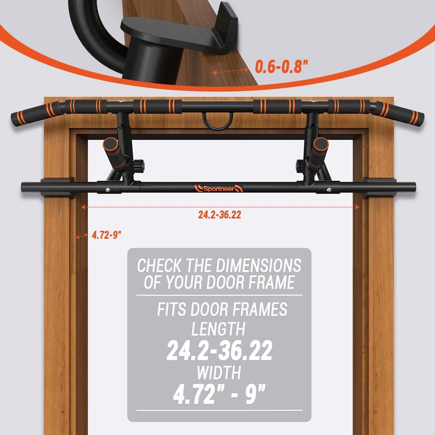 New Pull Up Bar w/ Folding Handle - photo 3