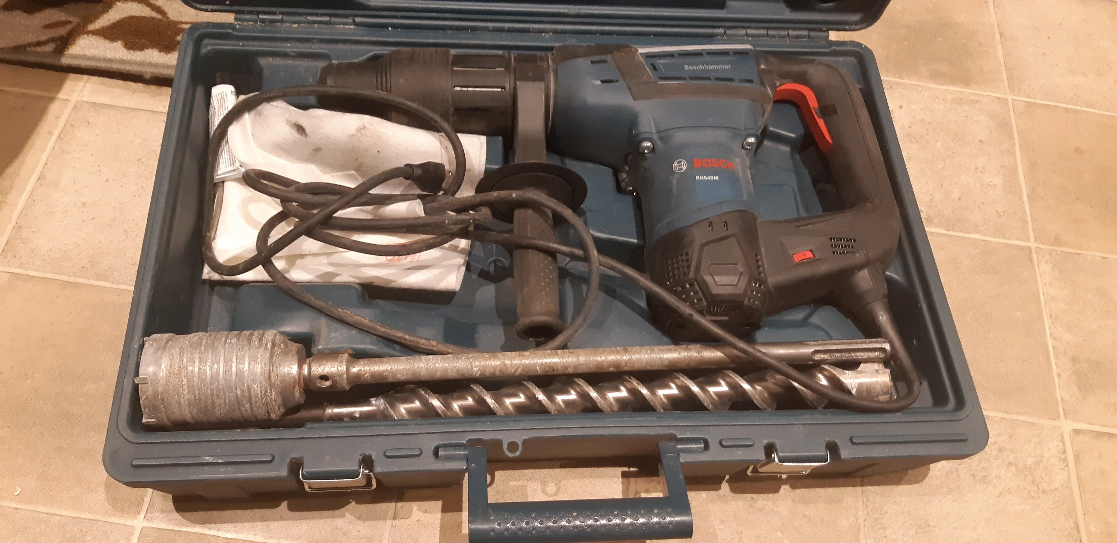 RH540M BOSH ROTARY HAMMER DRILL image indicator(2)