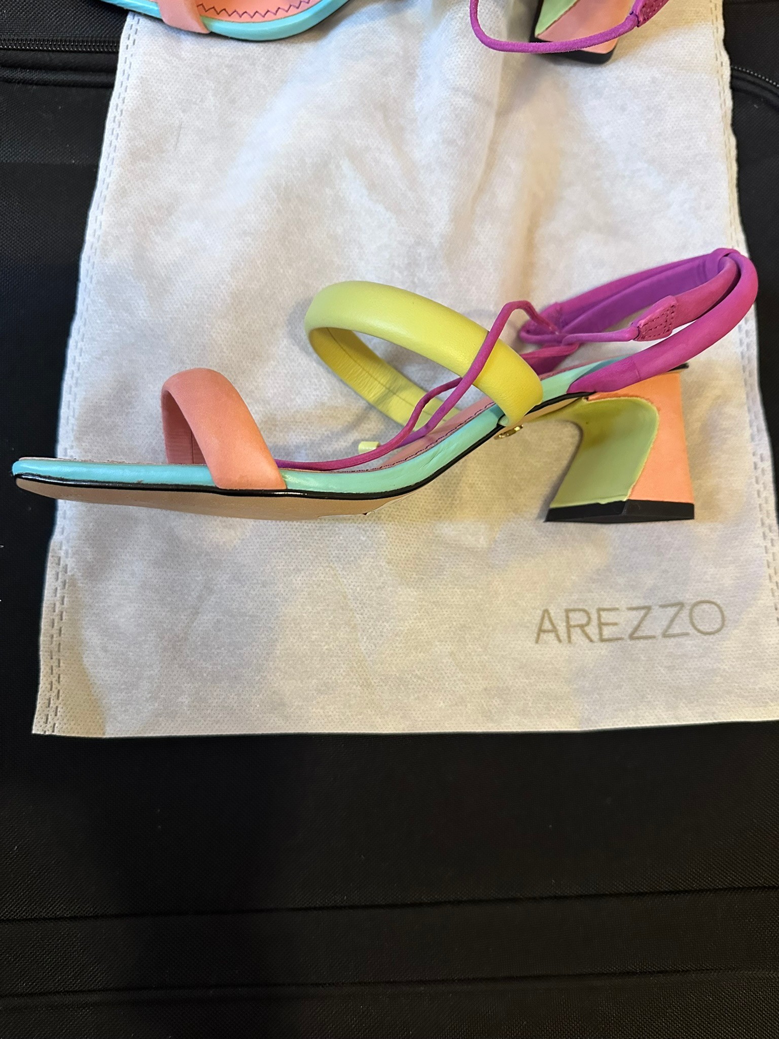 AREZZO Fresh Mid Heels – Multicolor – Size 5.5B (Brand New) - photo 2