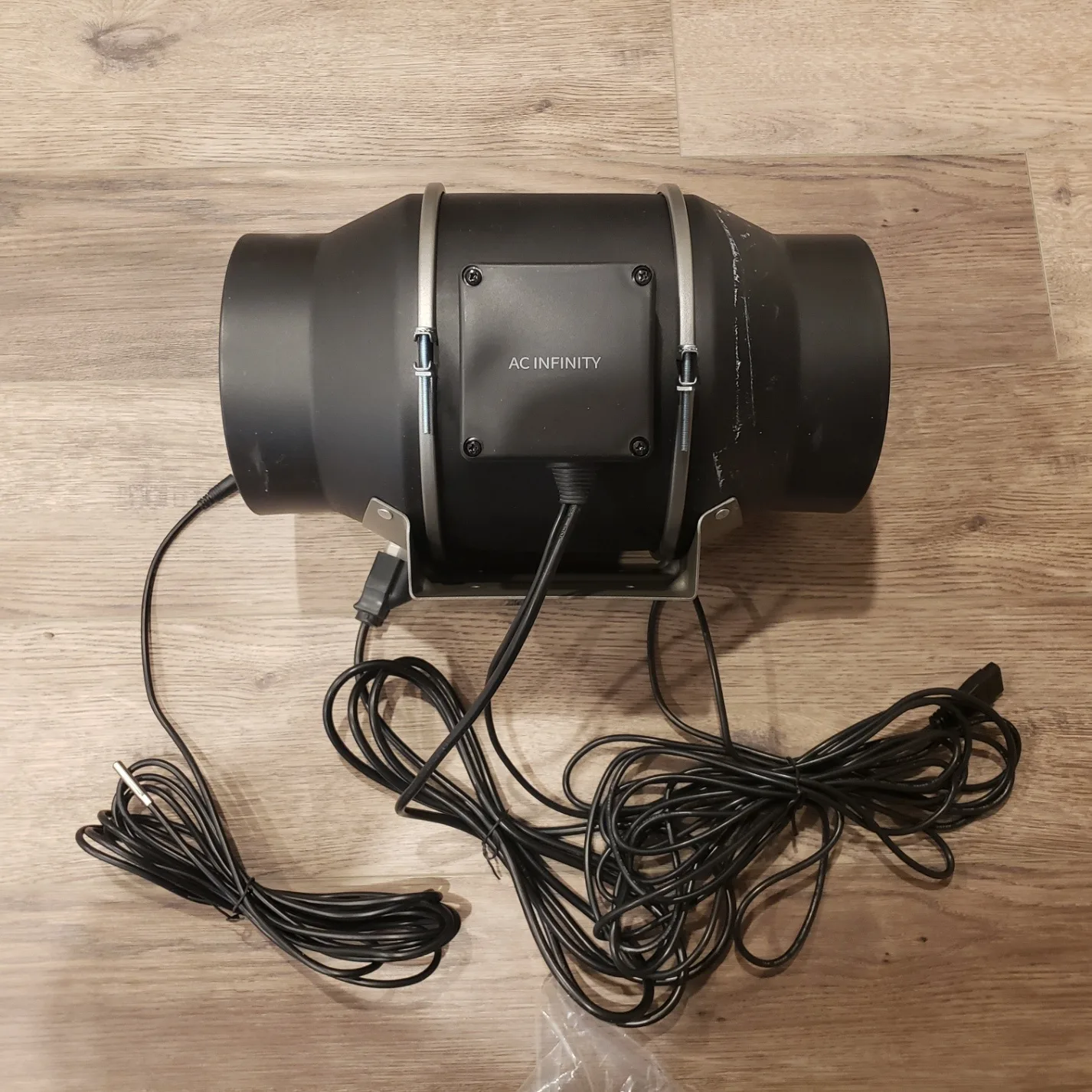 AC Infinity CLOUDLINE Series 6" Inline Quiet Duct Fan, AI-CLS6