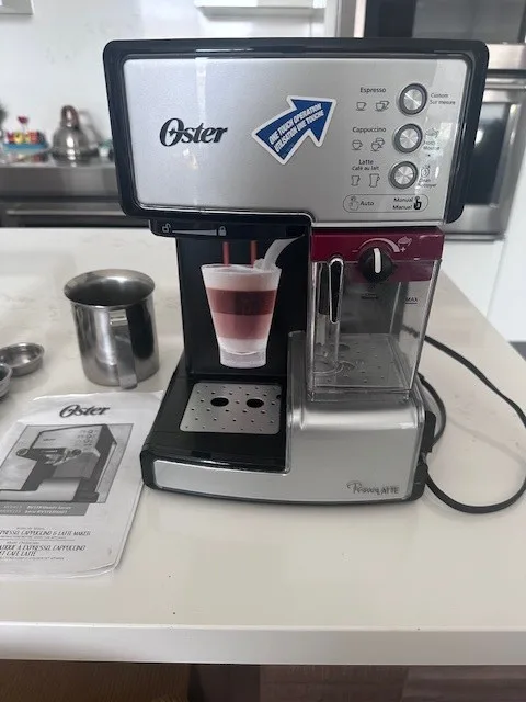 Oster Automatic Espresso, Cappuccino and Latte Maker image indicator(7)