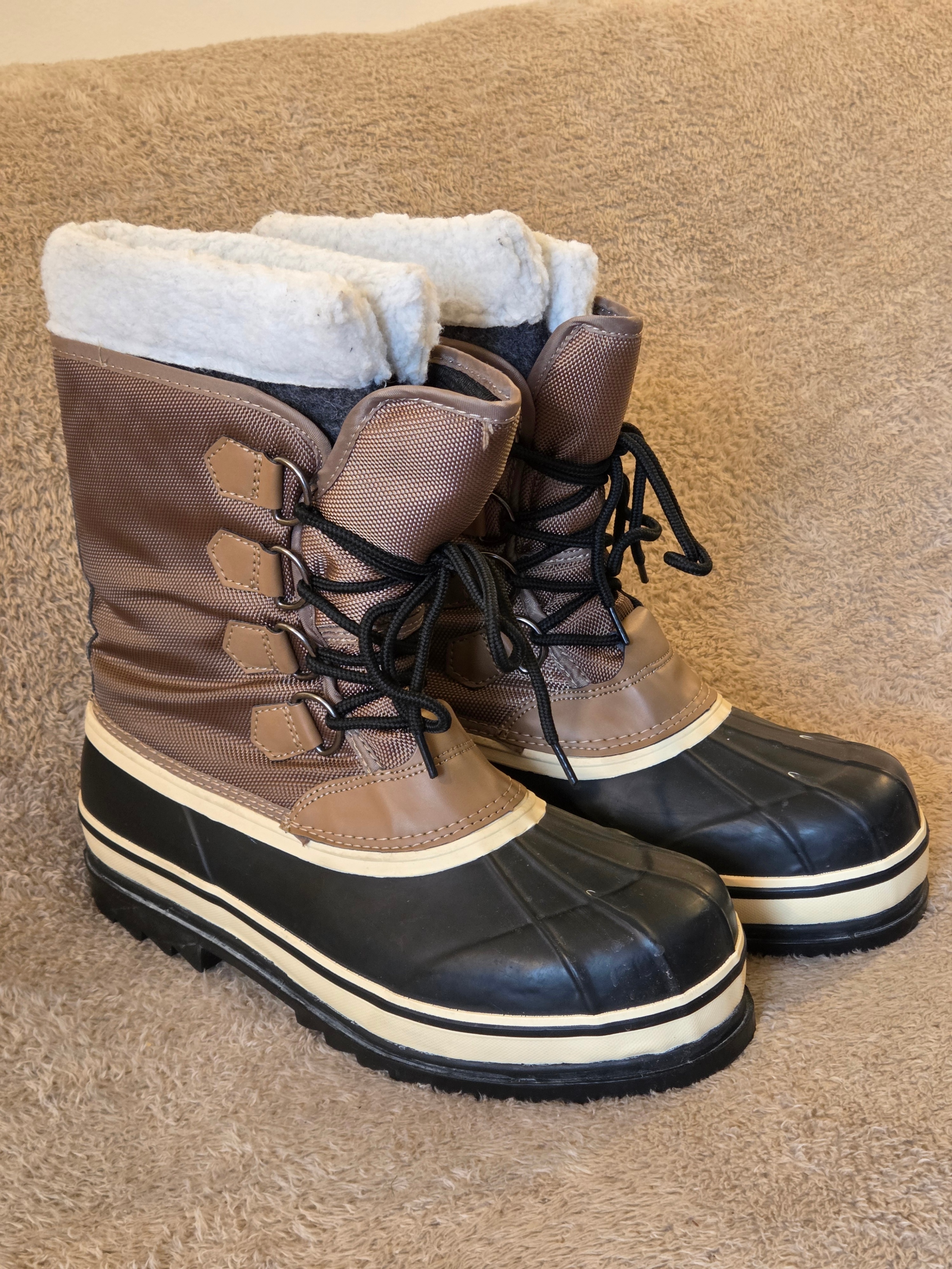 Men’s Winter Snow Boots, Removable Liner, US 9 - photo 2