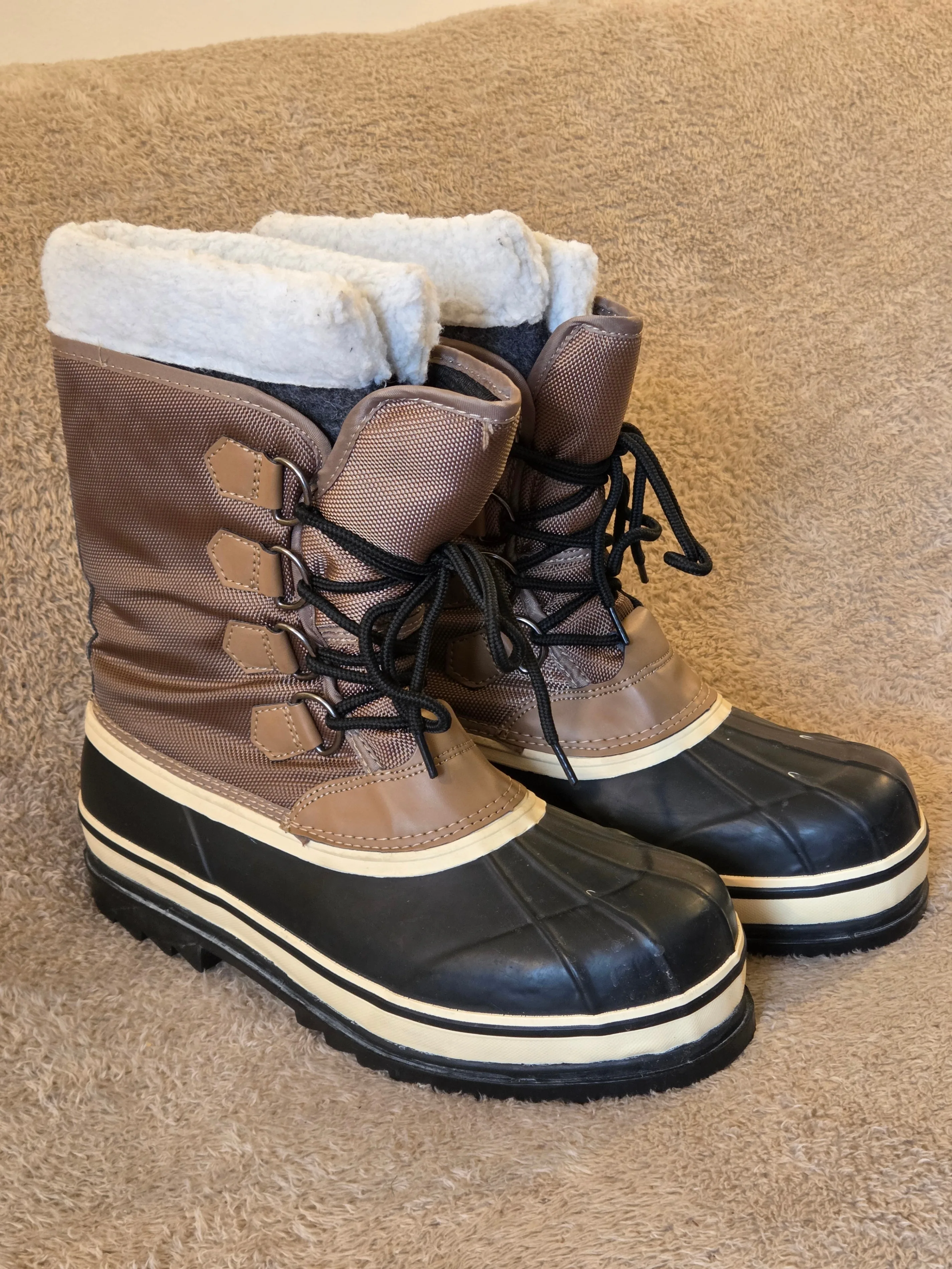 Men’s Winter Snow Boots, Removable Liner, US 9 image indicator(2)