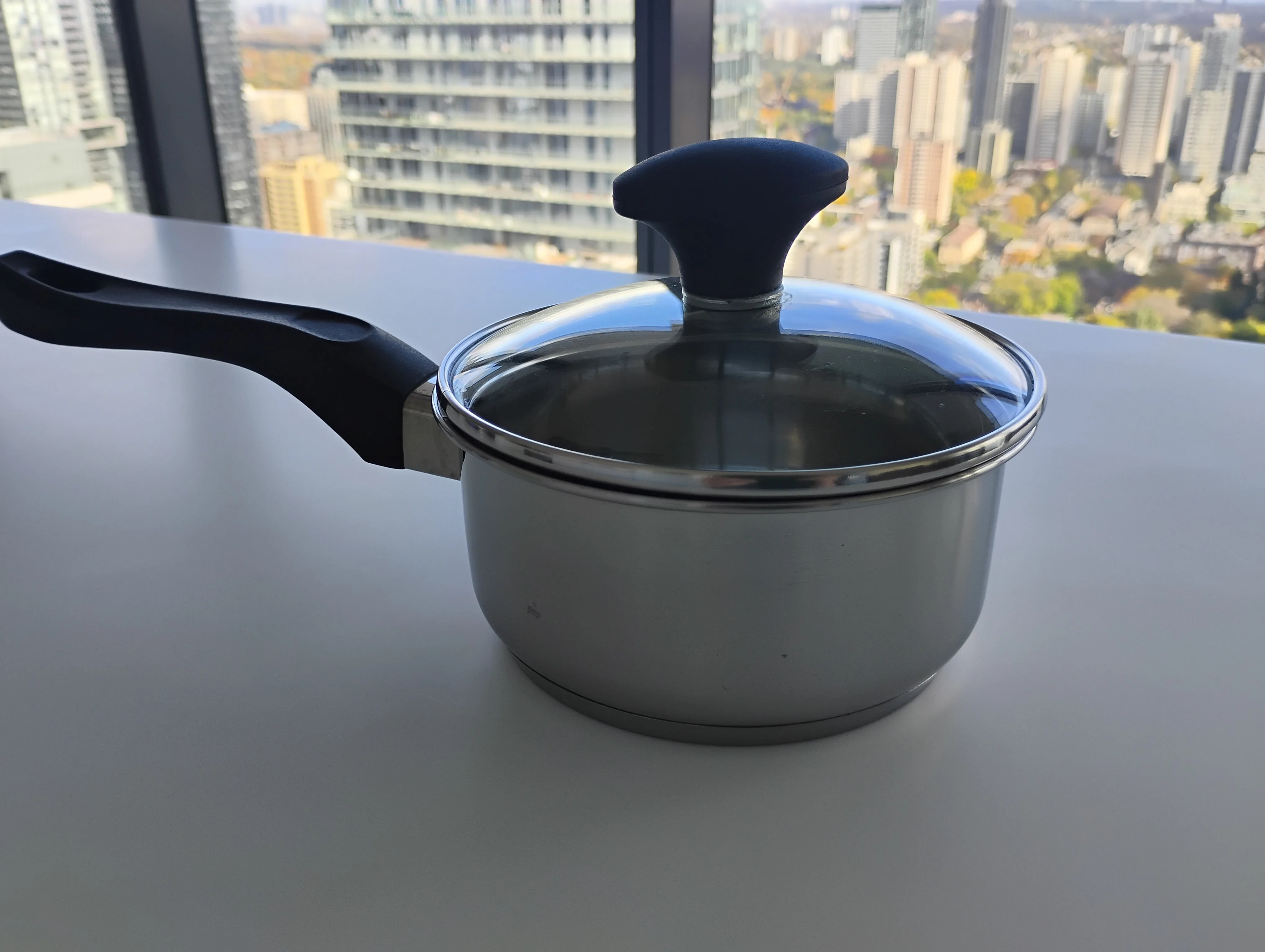 Sauce Pot with Glass Lid (6” diameter) image indicator(2)