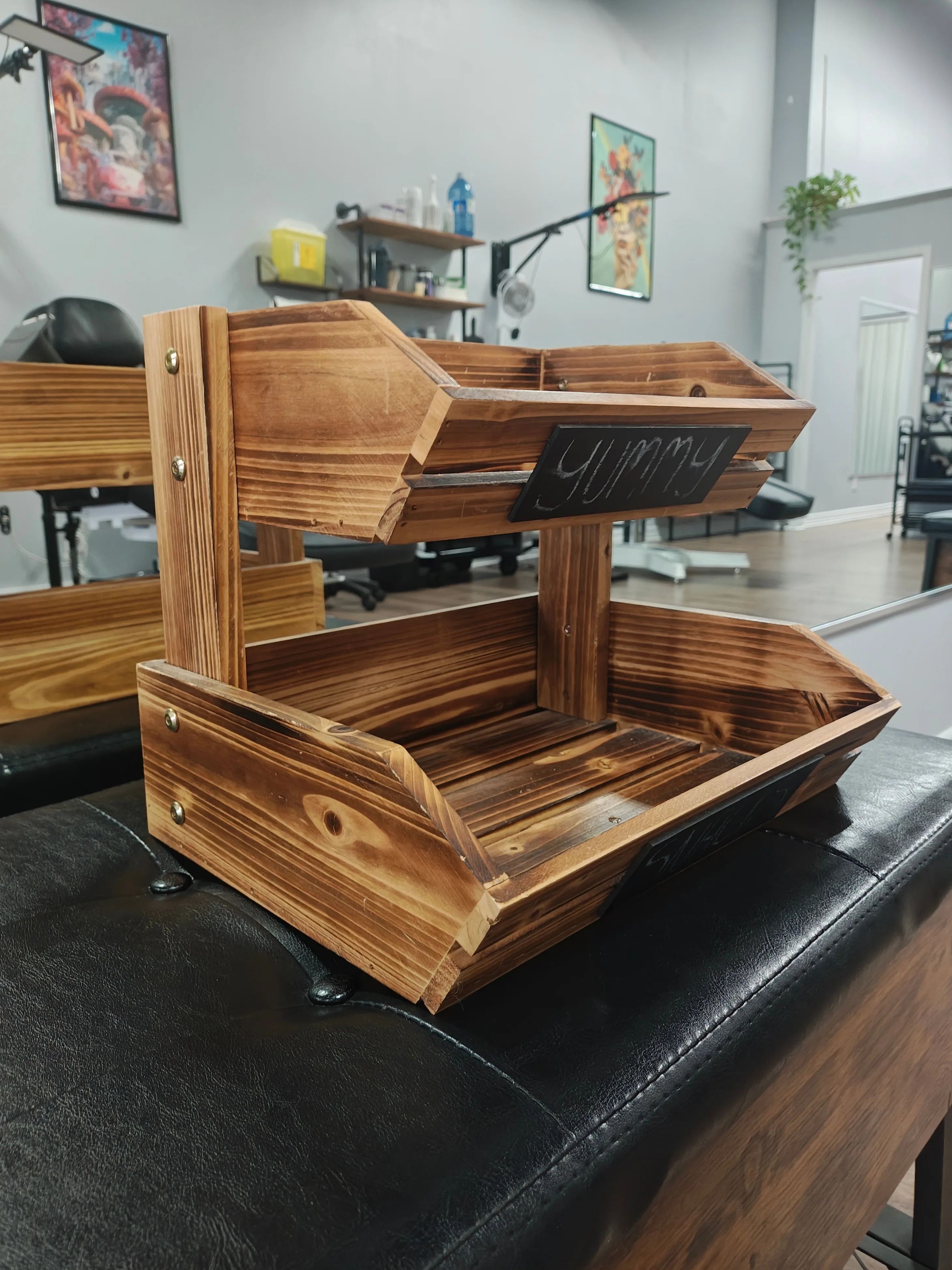 2-Tier Basket Organizer - Great for Snacks, Produce, or Pantry image indicator(6)